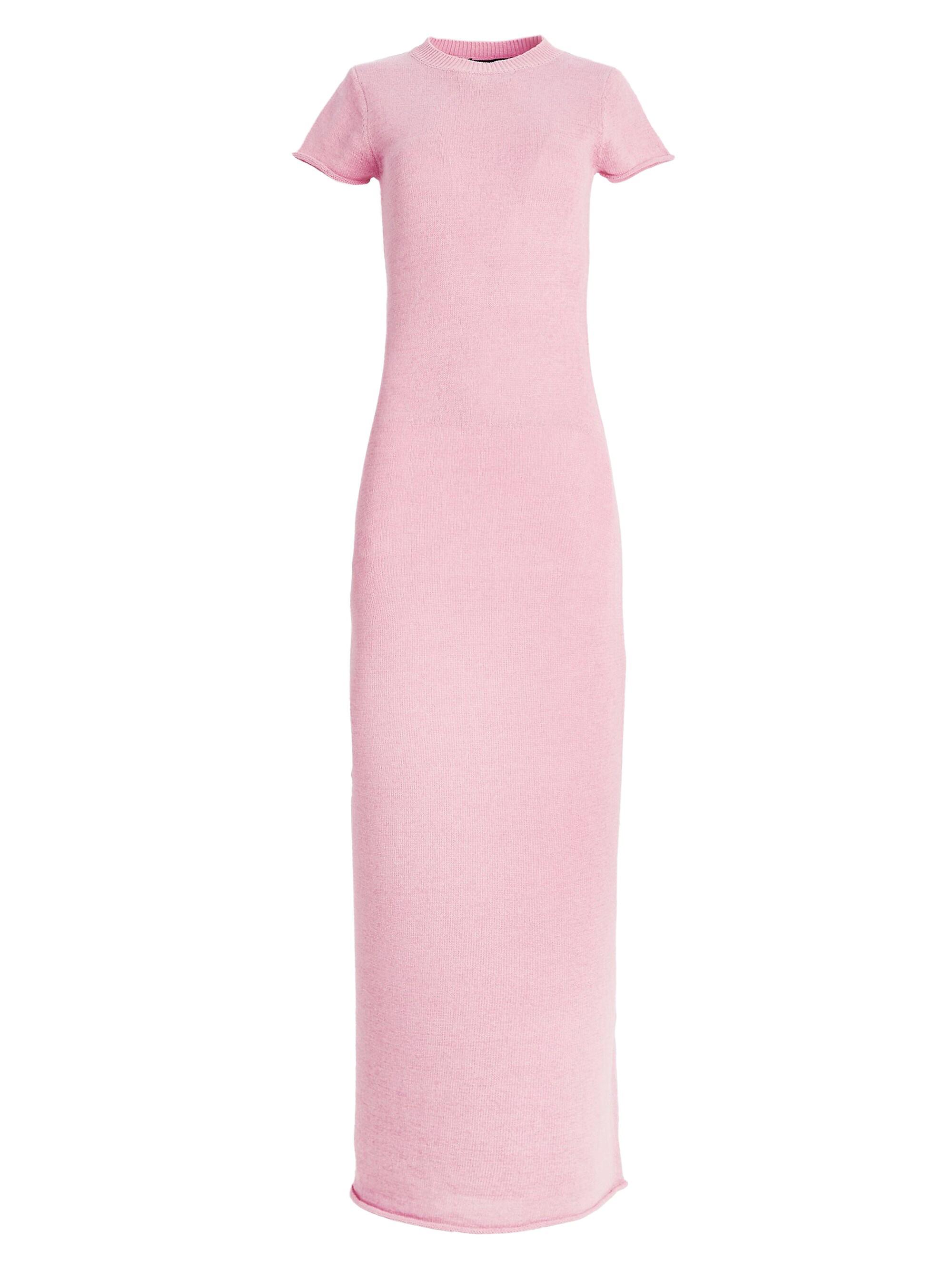 Ser.o.ya Women's Short Sleeve Maxi Dress - Powder Pink