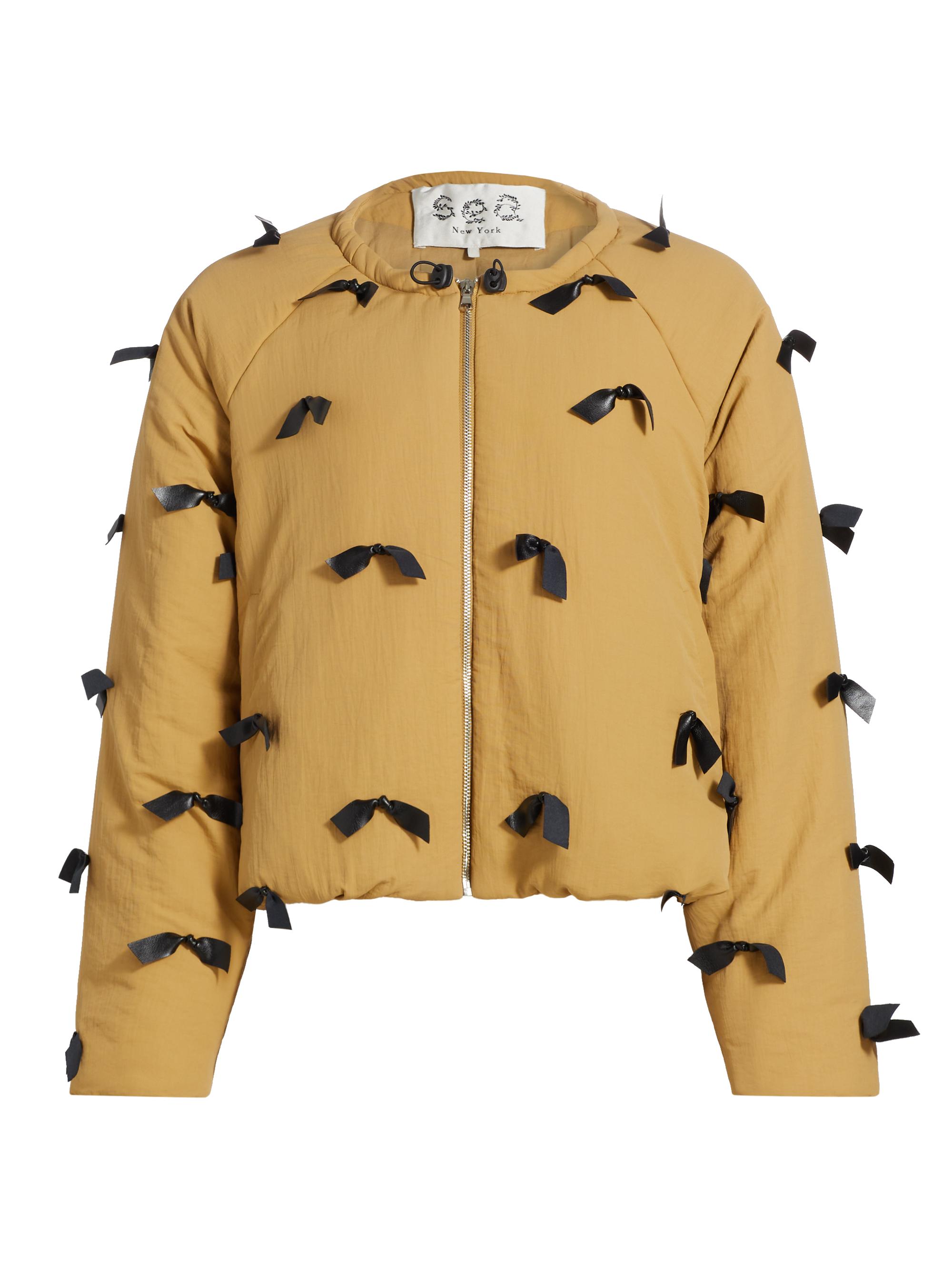 ジャケット・アウター MINEDENIM 21SS DENIM SHOP COAT BOW Dark Indigo Bow Embelished Jacket | Rosdi – motelrocks-com-us