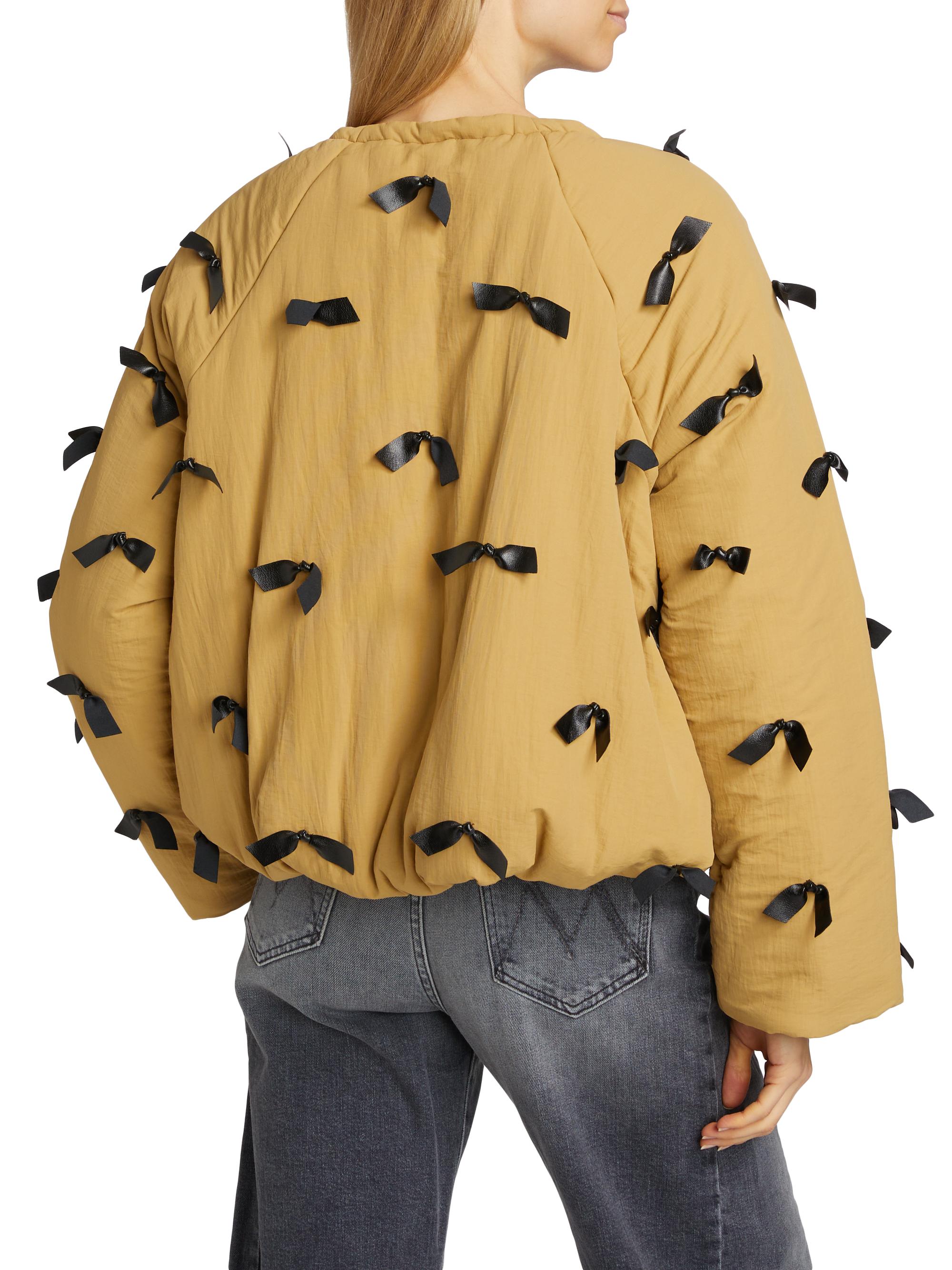 bow.a スズラン　ジャケット Sea Lucienne Bow Zip-Front Jacket | Saks Fifth Avenue