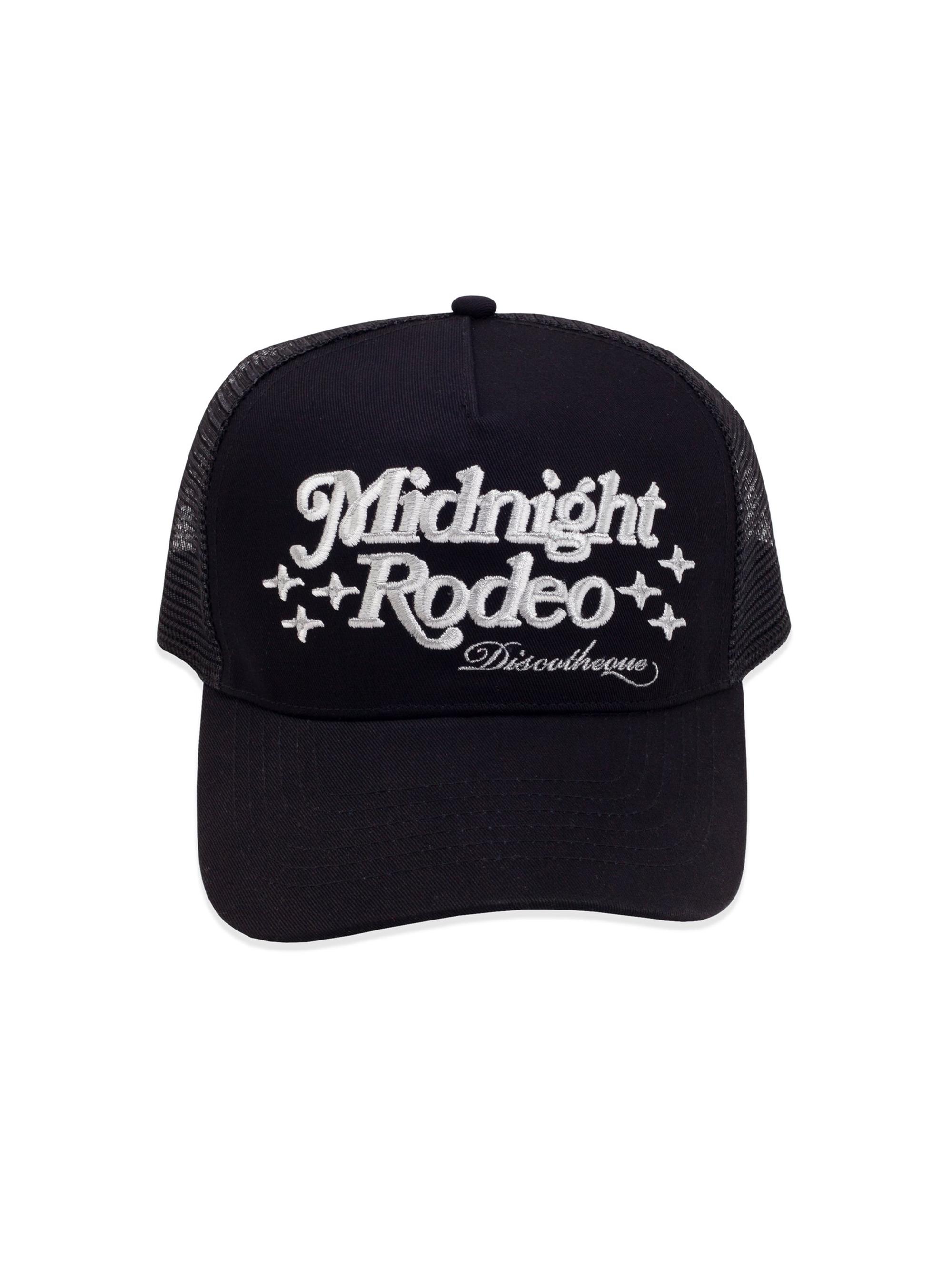 Midnight Rodeo Men's Discoteque Logo Trucker Hat - Jet Black
