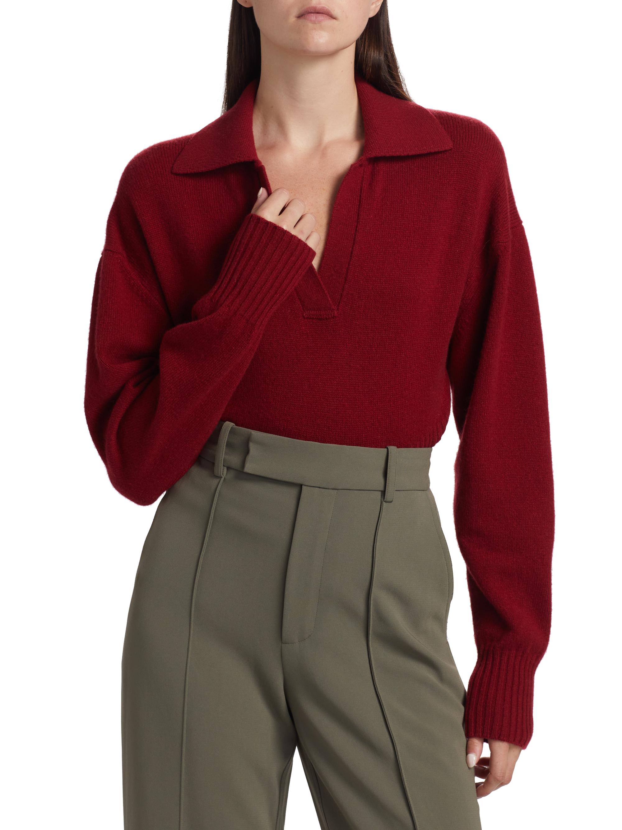 【美品】PROENZA SCHOULER 長袖ニット　シルク55％　定価6万 Proenza Schouler Jeanne Cashmere-Blend Sweater | Saks Fifth Avenue