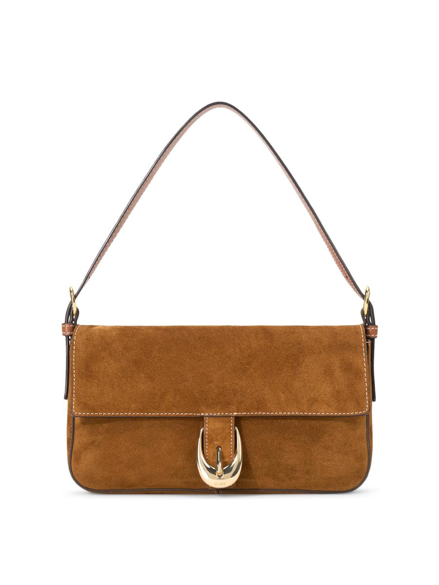 Staud Harlow Suede Shoulder Bag | Saks Fifth Avenue