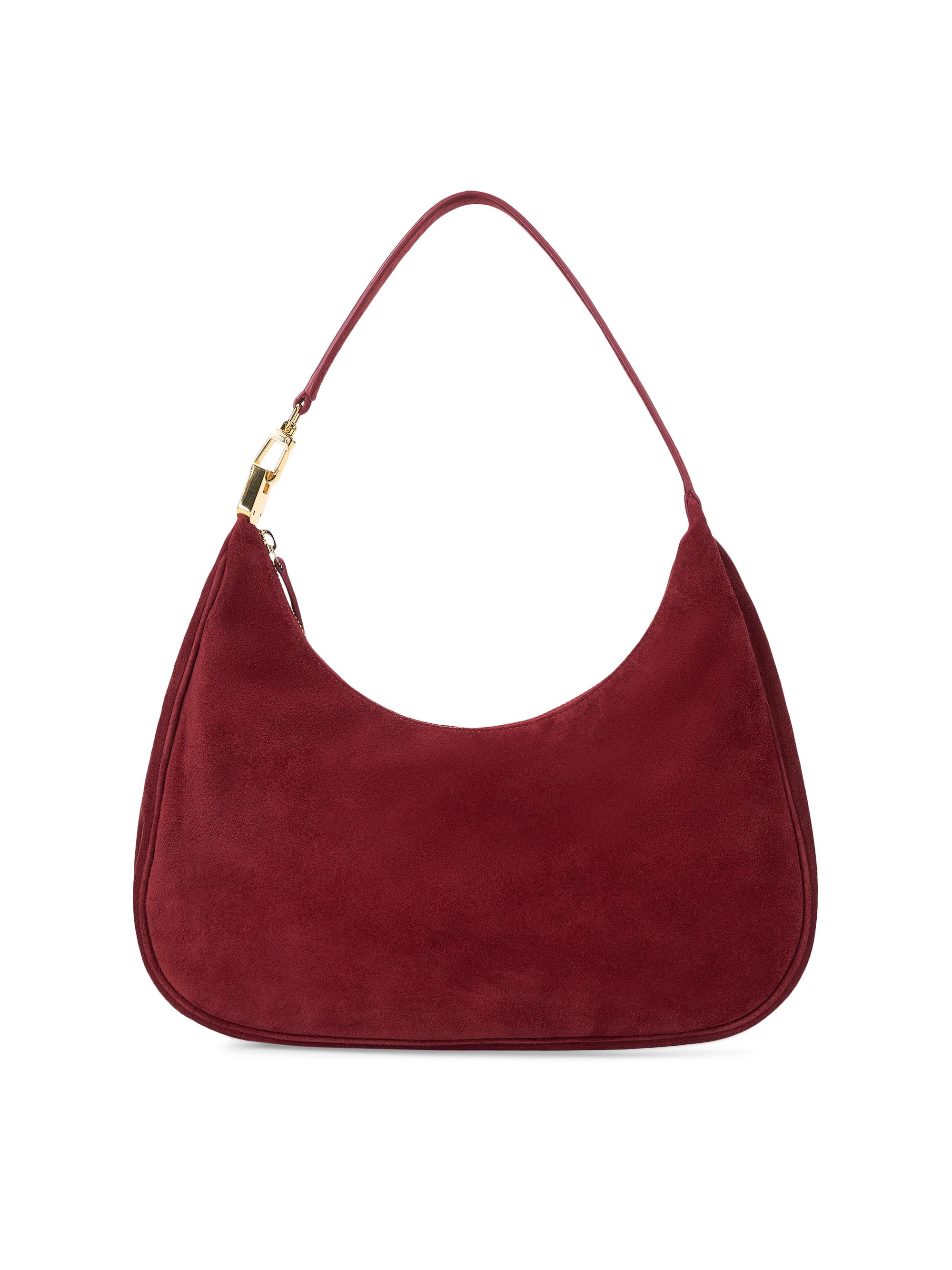 Staud Women's Sylvie Suede Shoulder Bag - Pinot