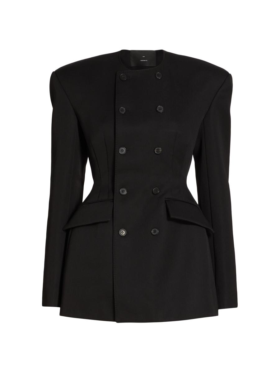 WARDROBE.NYC RHW Double-Breasted Blazer Minidress | Saks Fifth Avenue