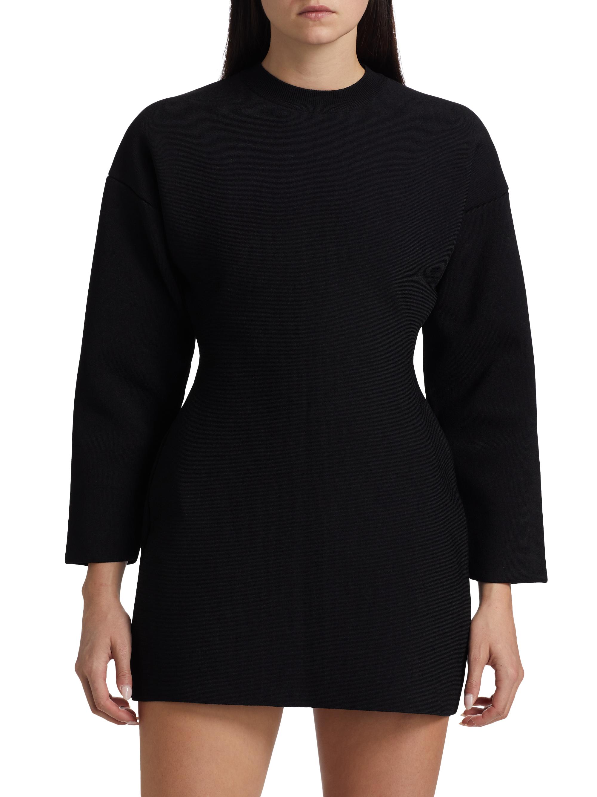 WARDROBE.NYC RHW Power Knit Minidress | Saks Fifth Avenue
