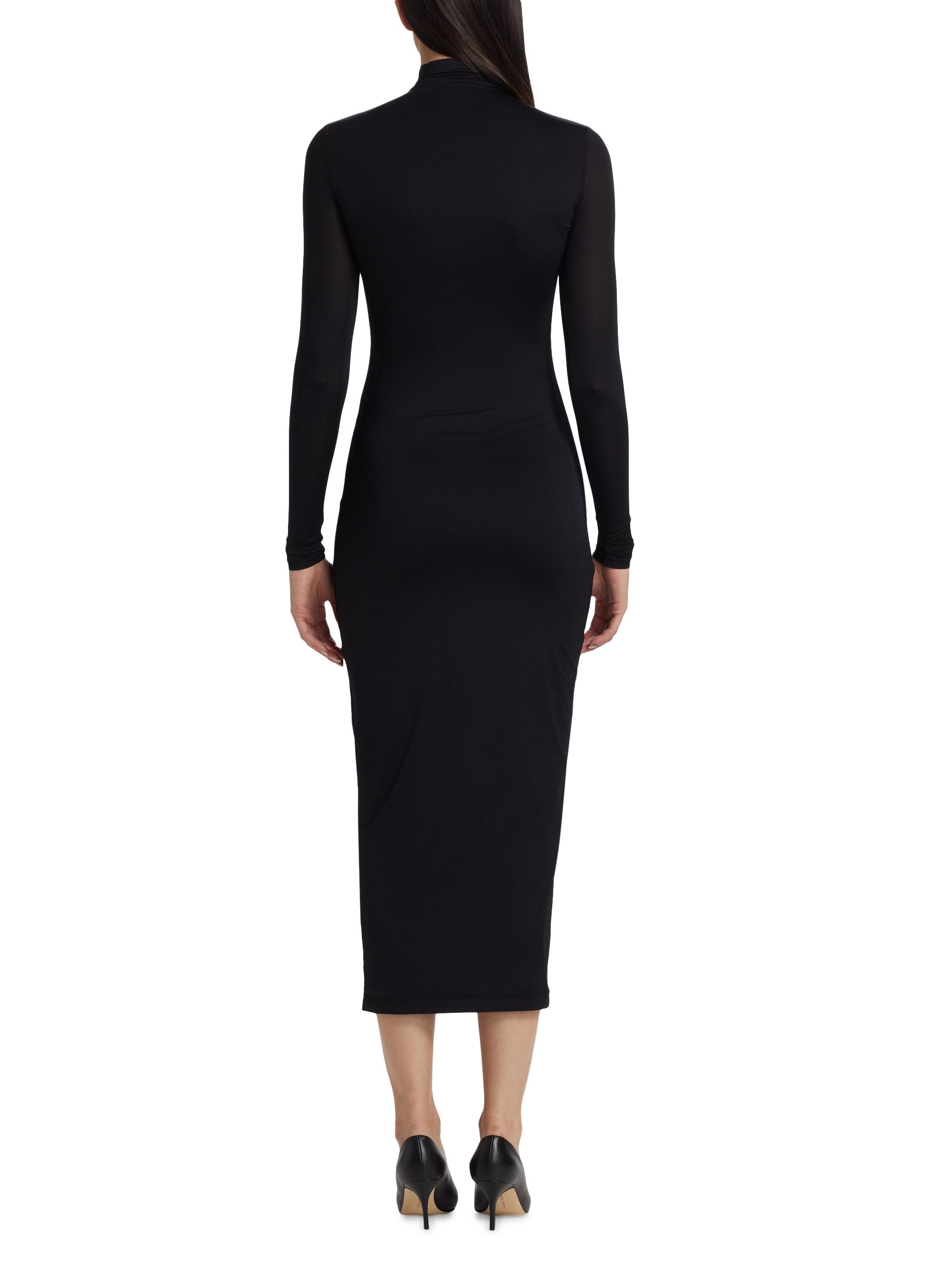 WARDROBE.NYC RHW Mock-Turtleneck Maxi Dress | Saks Fifth Avenue