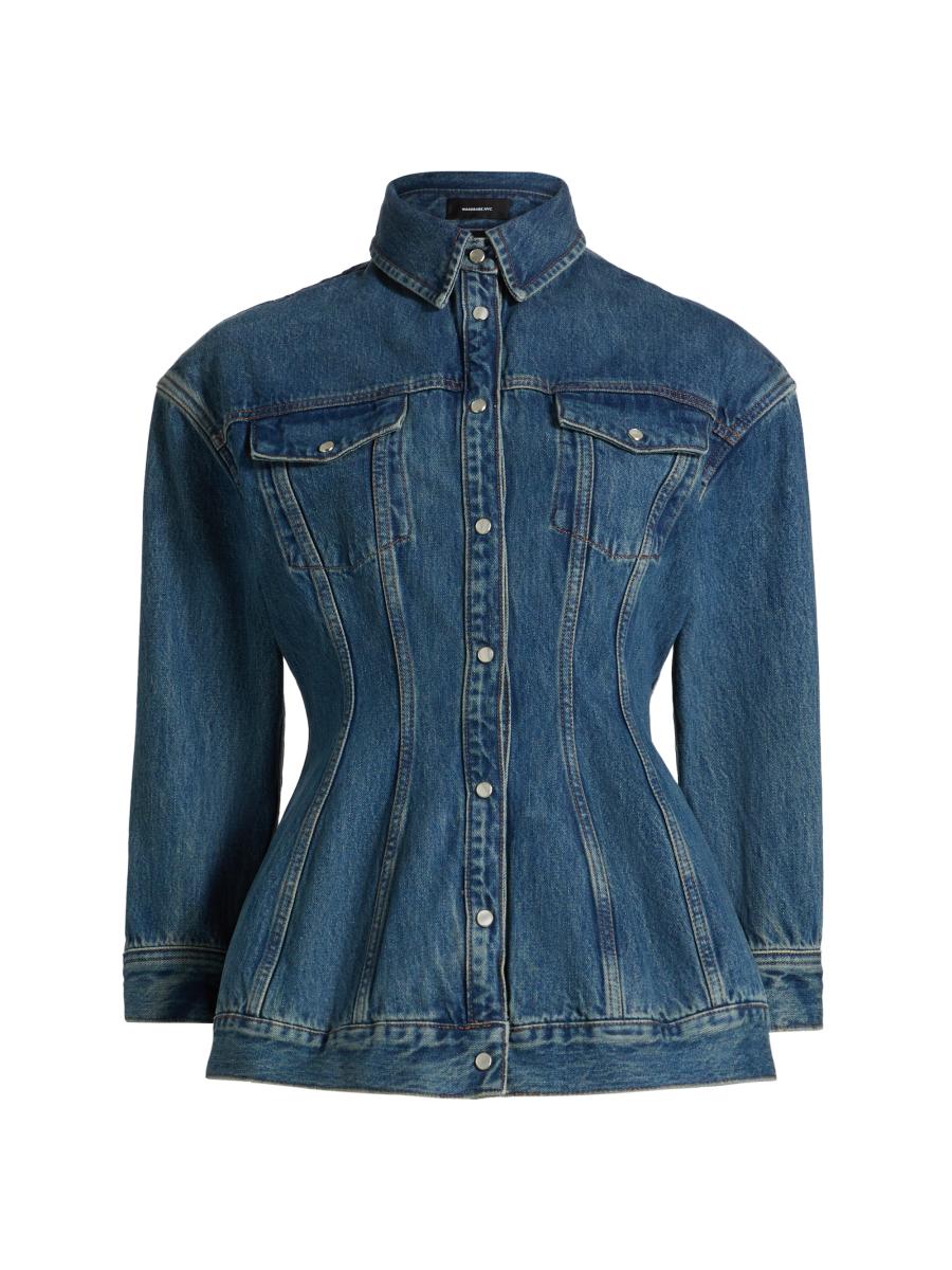 【keboz】  SOFT DENIM JACKET ケボズ KEBOZ SOFT DENIM DRIZZLER JACKET （LIGHT BLUE） -PASSOVER