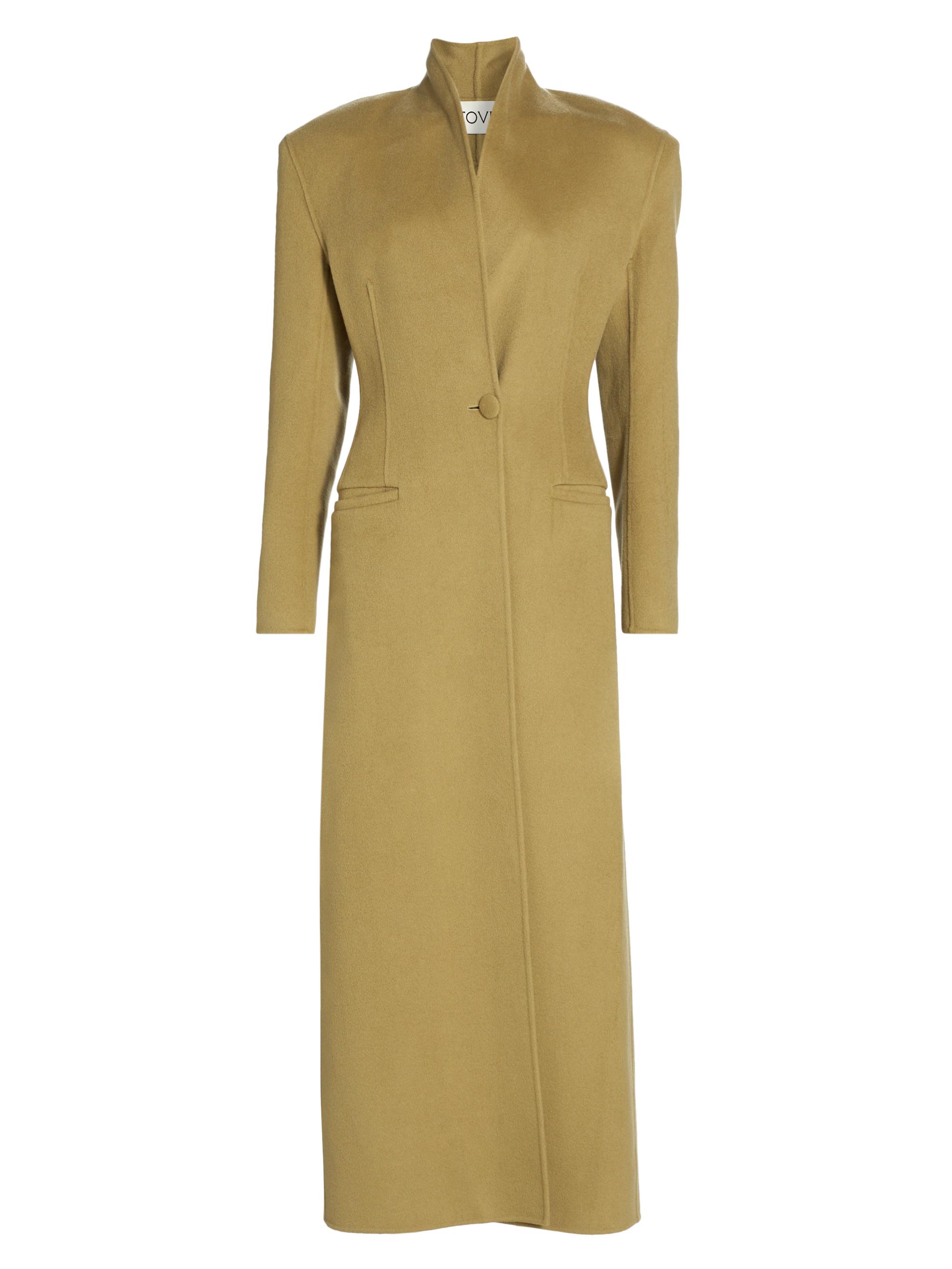 Tove Women's Zahra Wool-Cashmere Coat - Moss Green