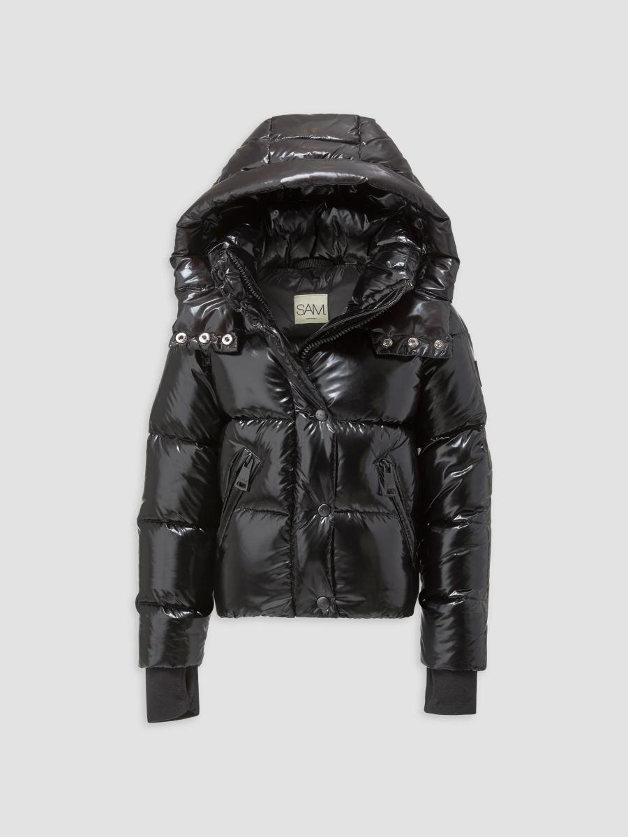 Sam Girl's Little Girl's & Girl's Elsa Down Puffer Jacket In Animal Print