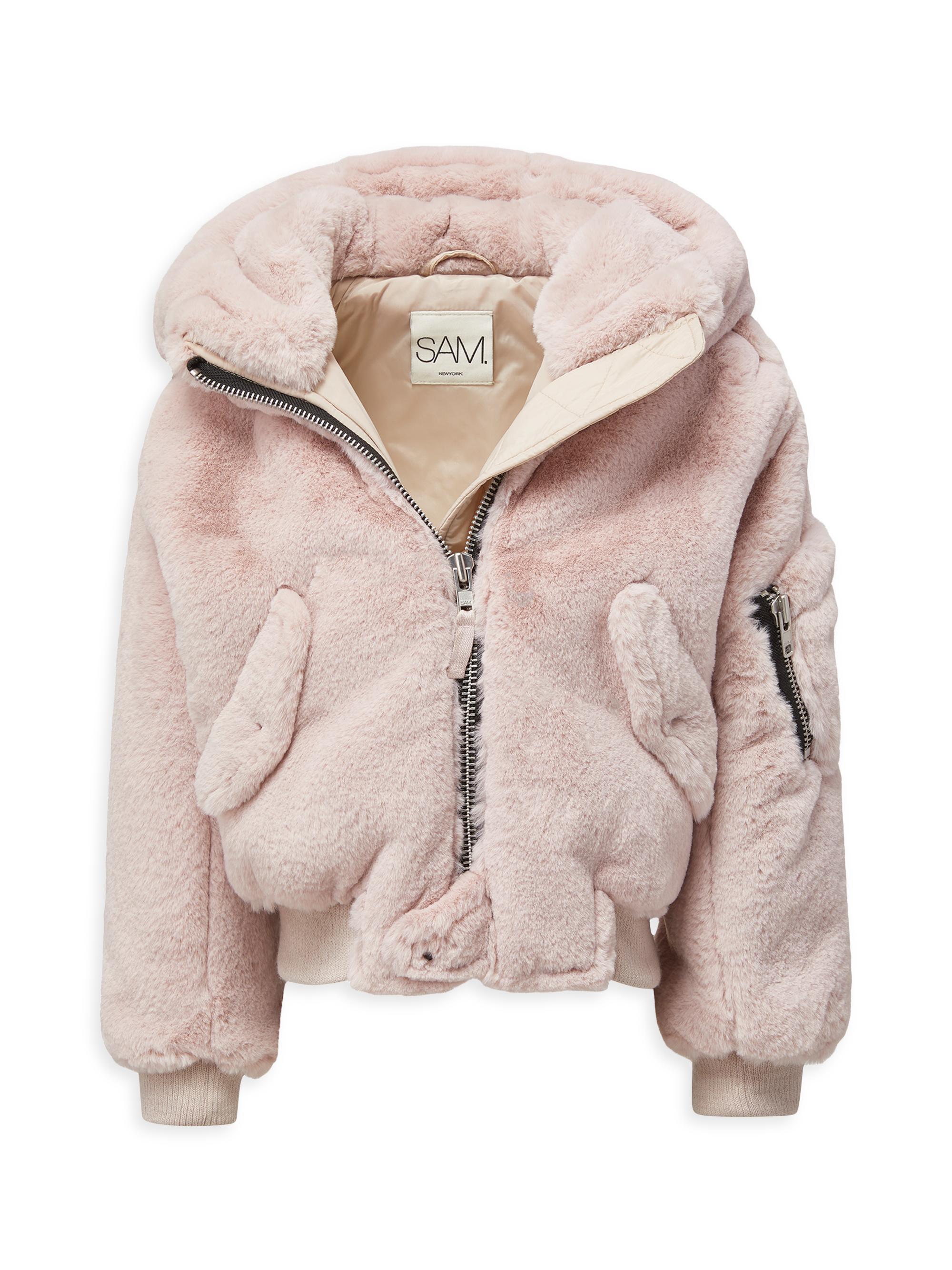ジャケット・アウター Faux Fur Hoodie Duffle Coat nude petal S GF21105MBlackFV_grande.jpg?v=