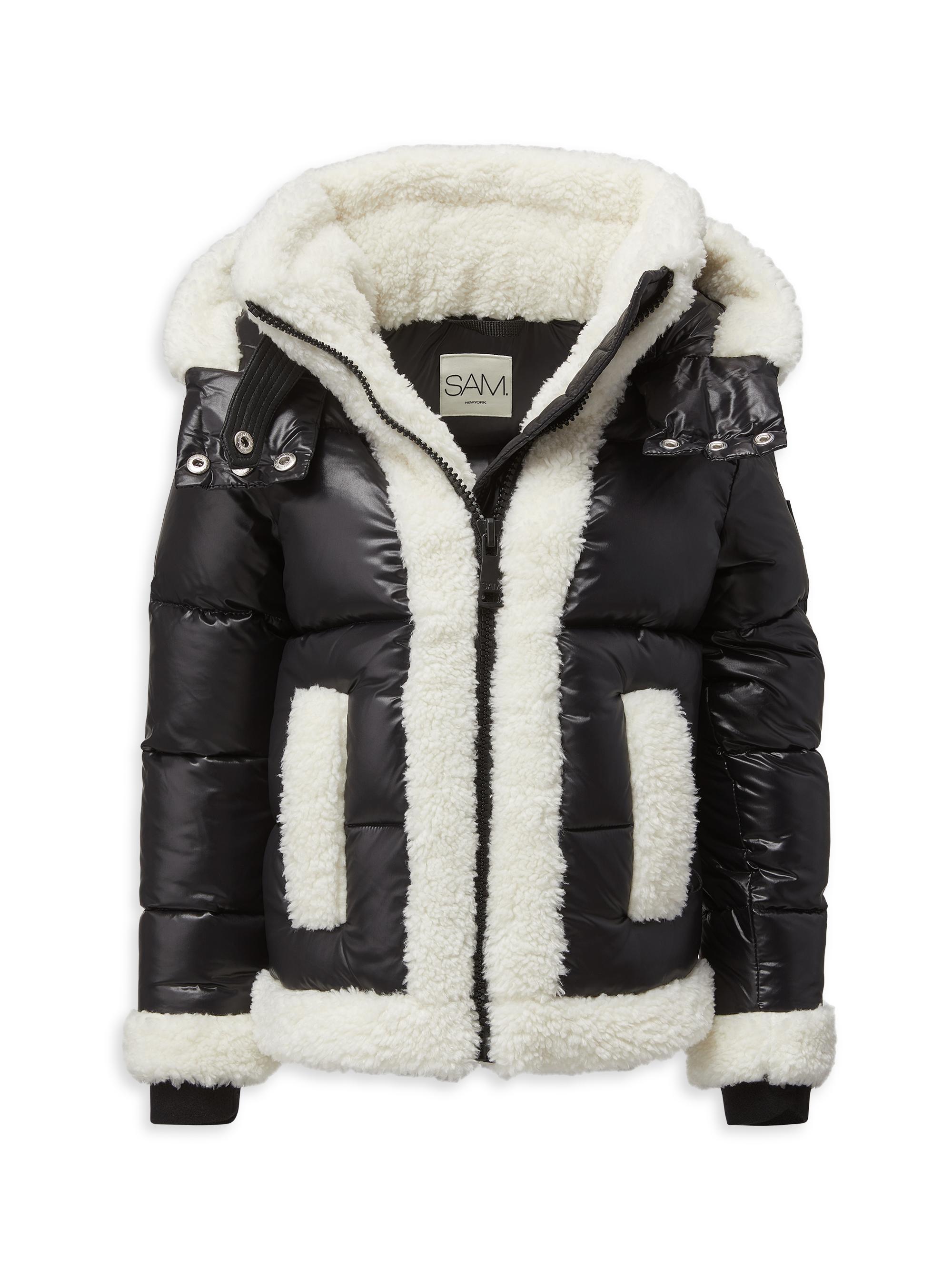 SAM. Little Girl's & Girl's Carmen Faux Fur-Trimmed Jacket | Saks