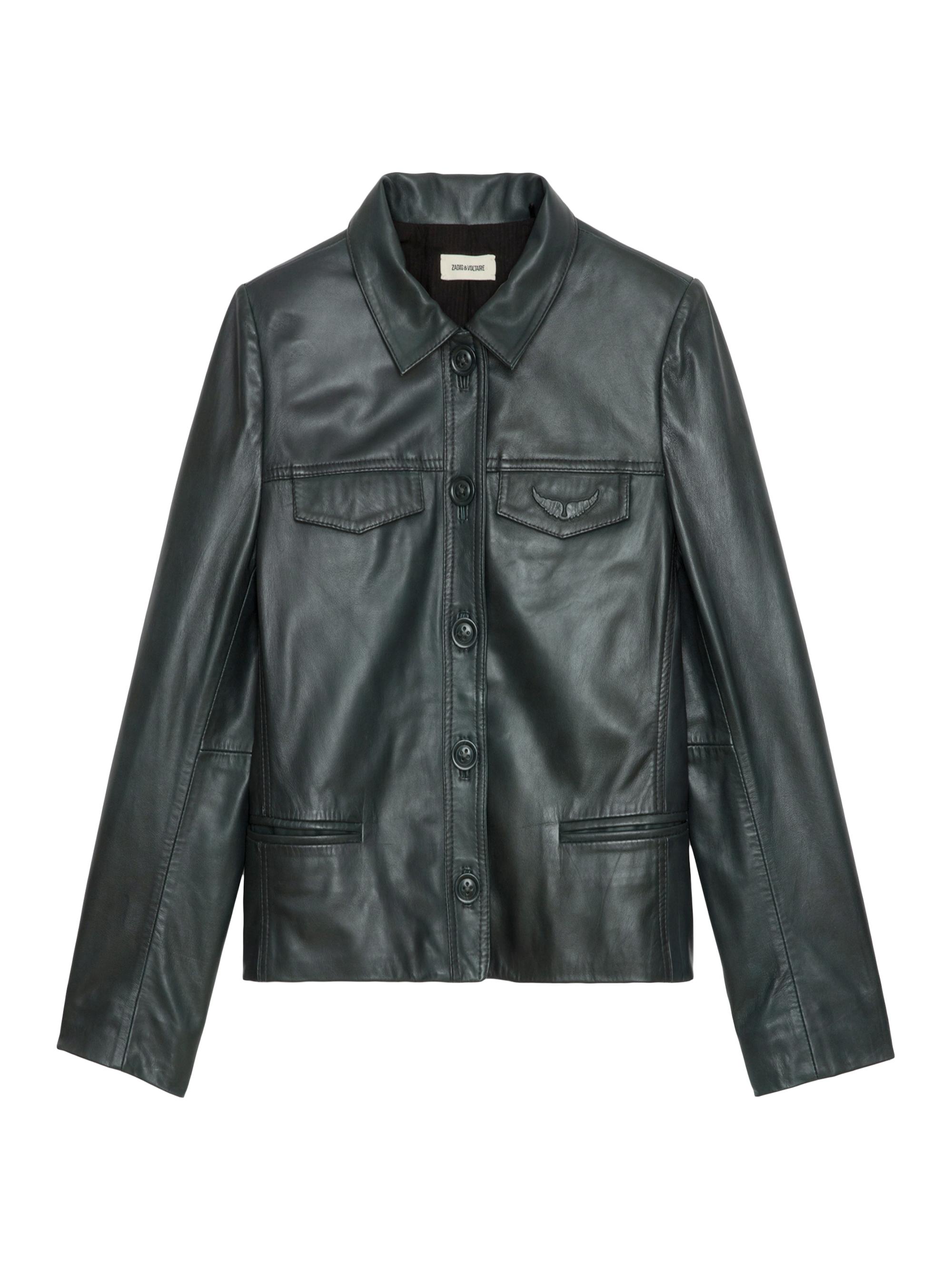 Zadig & Voltaire Women's Liams Leather Jacket - Peaks