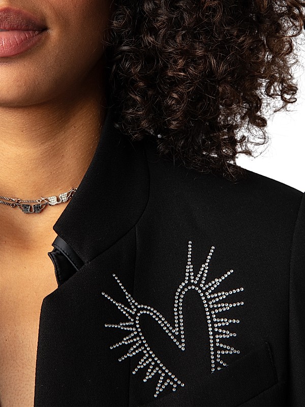 Shop Zadig & Voltaire Very Crystal-Embellished Single Shop Zadig & Voltaire Very Crystal-Embellished Single