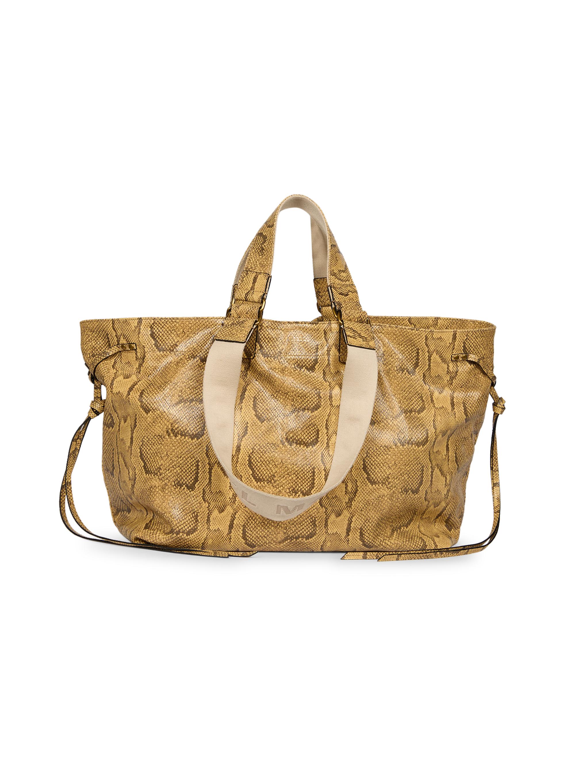 Isabel Marant Women's Wardy Leather Tote Bag - Sand