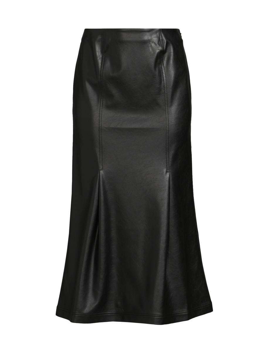 スカート MiuMiu Black stretch silk skirt (MG2247SOOO15AQ F0002) Miu Miu Black Stretch Silk Skirt – LOZURI®