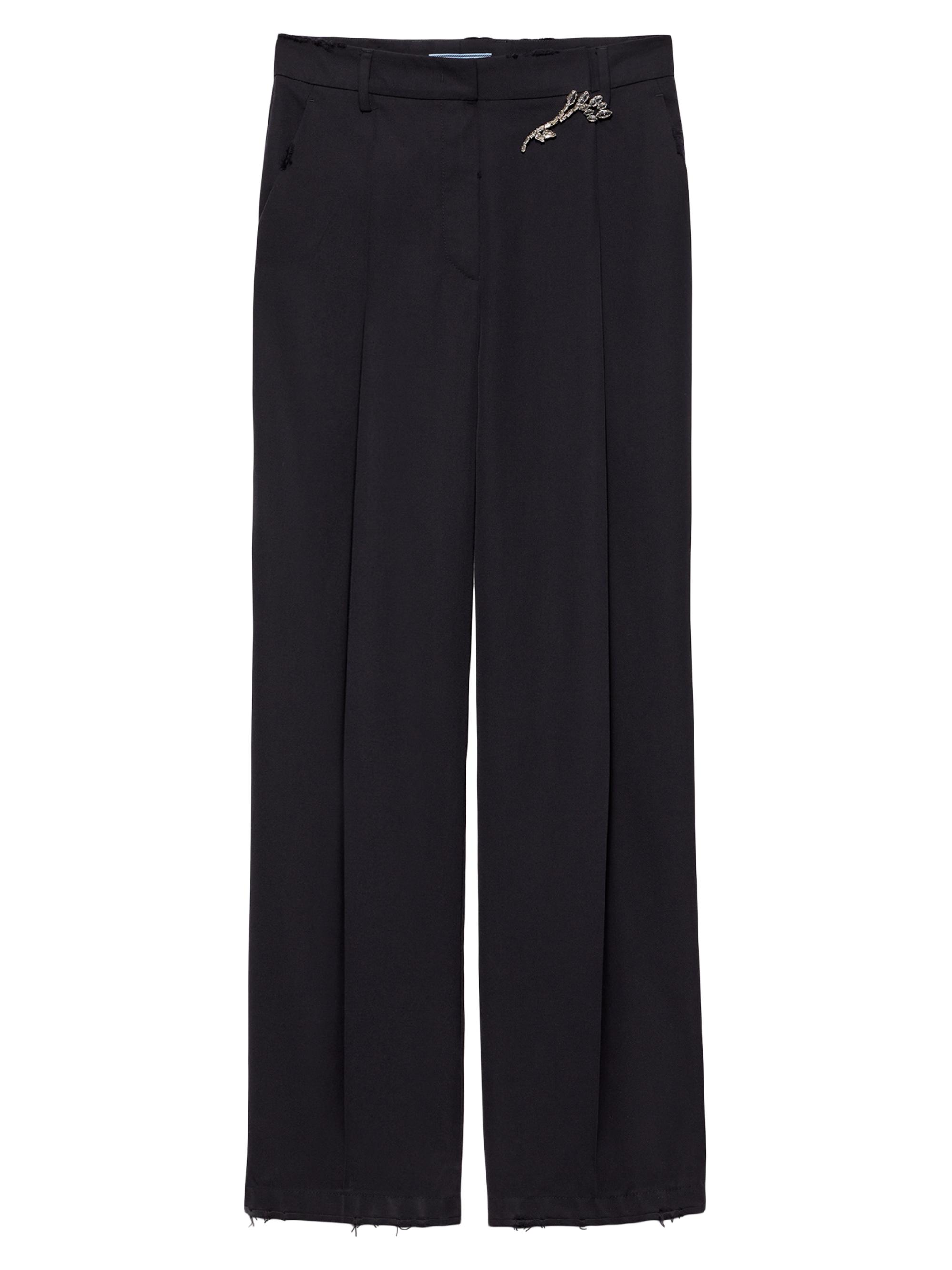 Prada Old-Wash Gabardine Pants | Saks Fifth Avenue