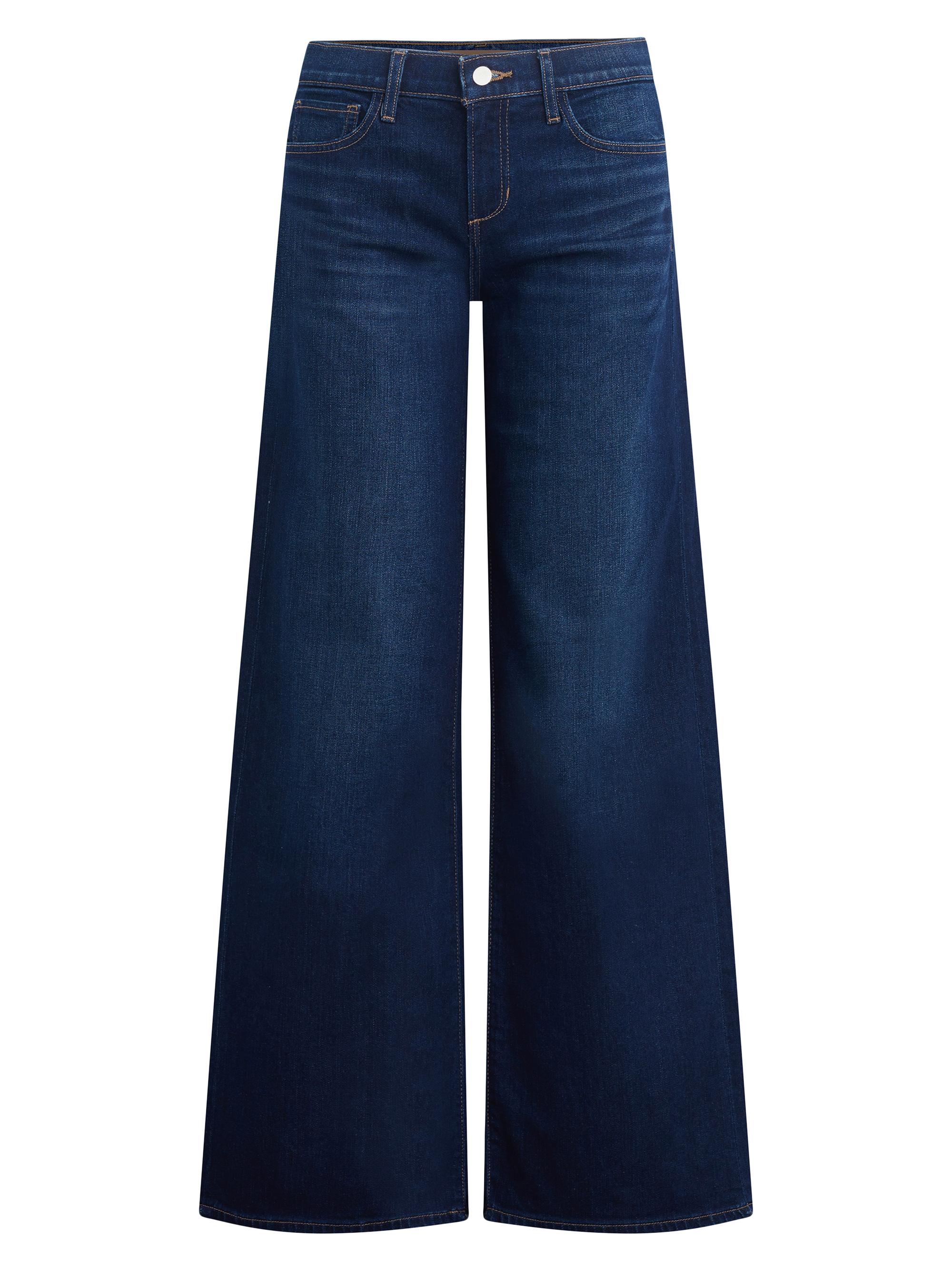 Joe's Jeans Women's The Lou Lou Low-Rise Wide-Leg Jeans - Go Get Them