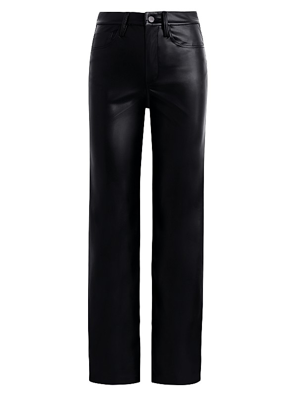Sunday High Rise Straight Leg Faux Leather Pants Sunday High Rise Straight Leg Faux Leather Pants
