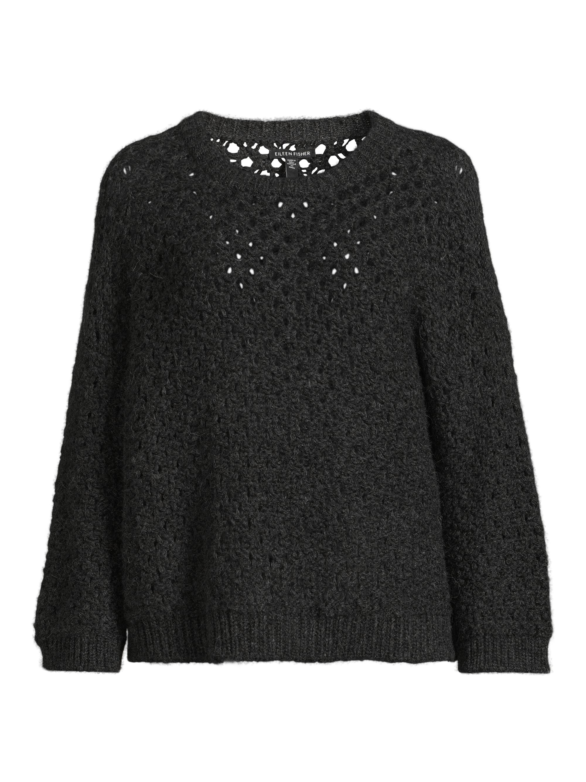 Eileen Fisher Alpaca Knit Crewneck Sweater | Saks Fifth Avenue