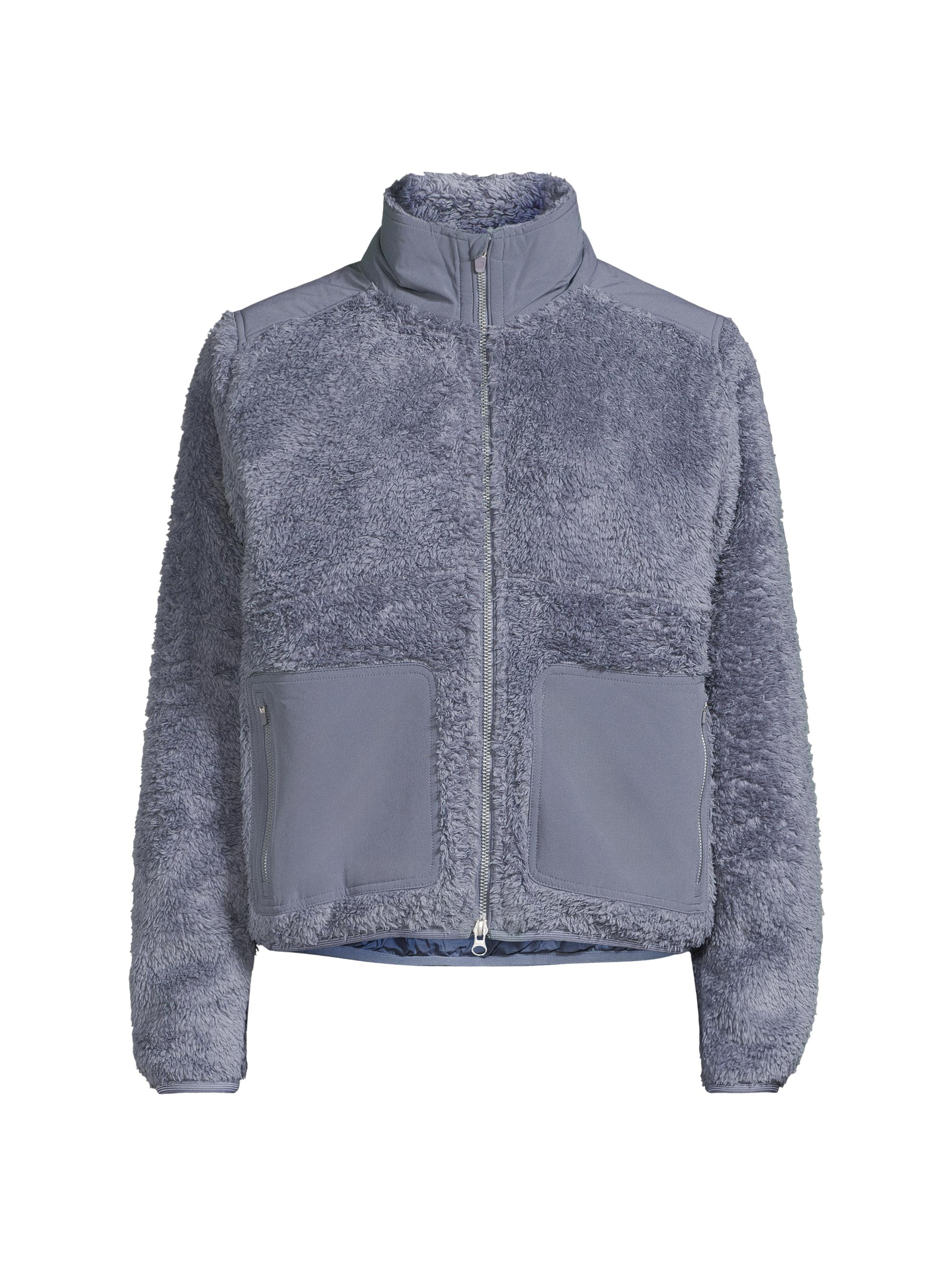 Zero Restriction Women's Stevie Faux Sherpa Jacket - Stingray