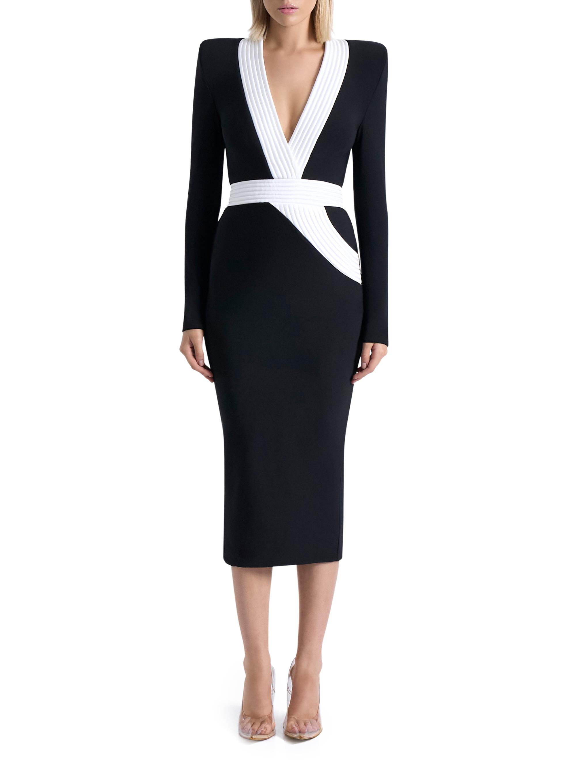 Zhivago The Heiress Jersey V-Neck Midi-Dress | Saks Fifth Avenue