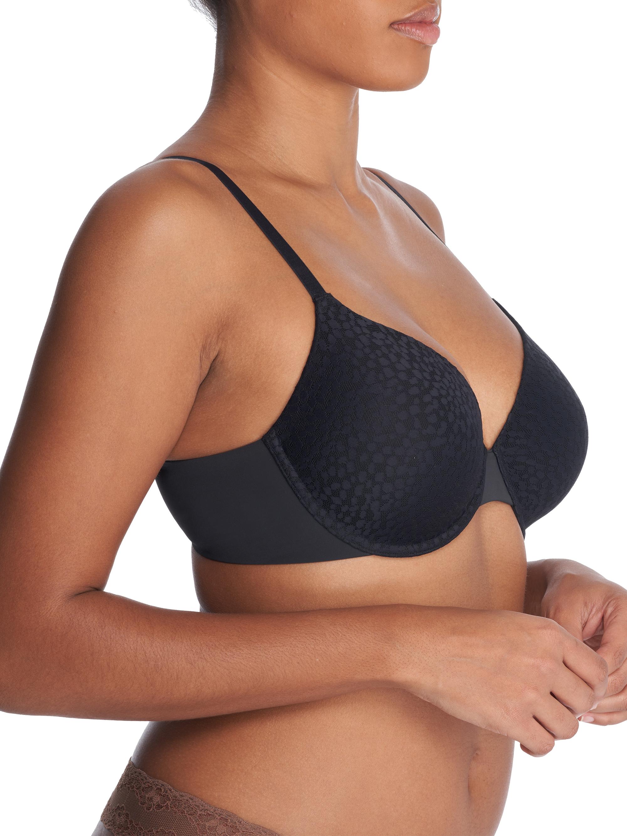 Natori Women's Comfort Evolution Full Fit Memory Foam Covertible Bra - Black | Thumbnail 2