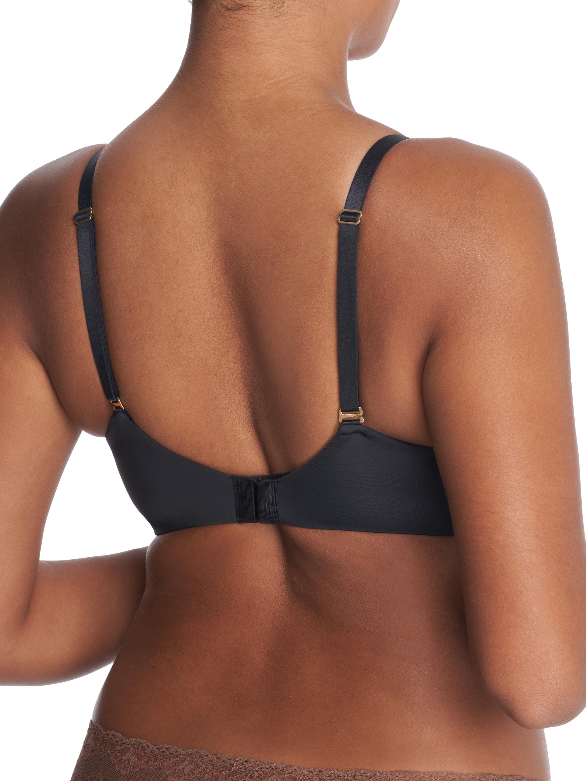 Natori Women's Comfort Evolution Full Fit Memory Foam Covertible Bra - Black | Thumbnail 3