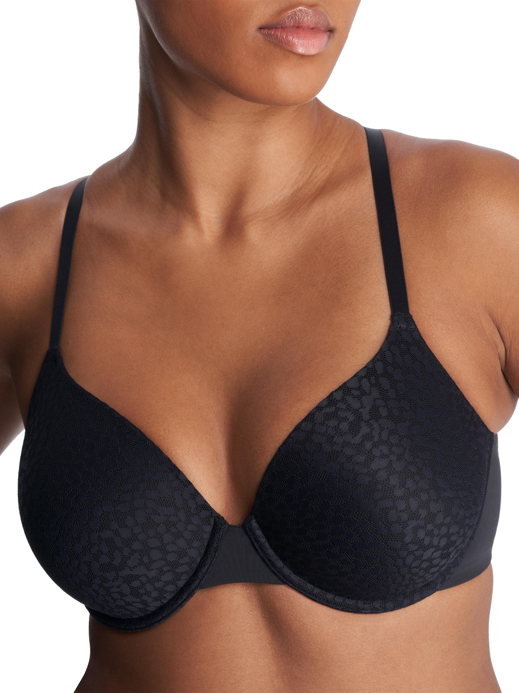 Natori Women's Comfort Evolution Full Fit Memory Foam Covertible Bra - Black | Thumbnail 4