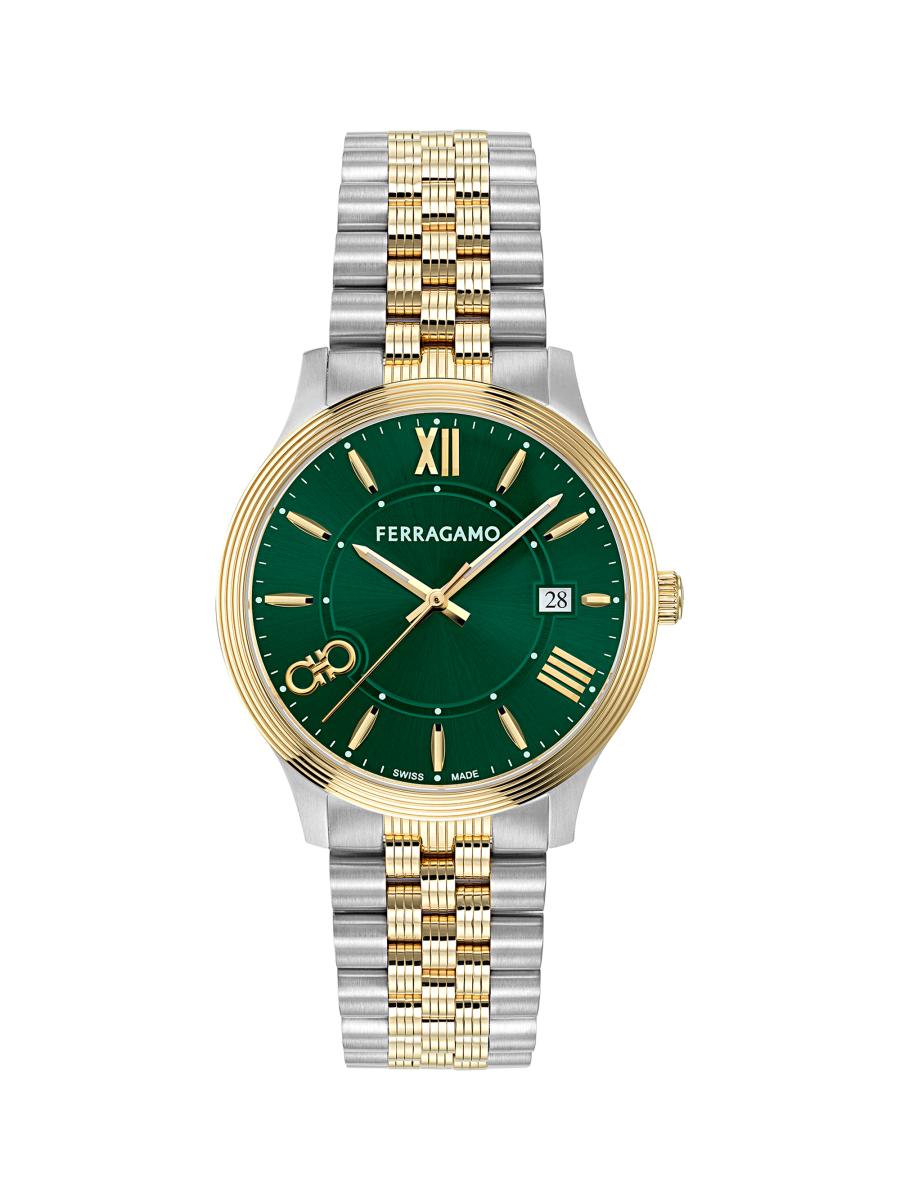 FERRAGAMO Duo Stainless Steel Bracelet Watch/40MM | Saks  display picture 1