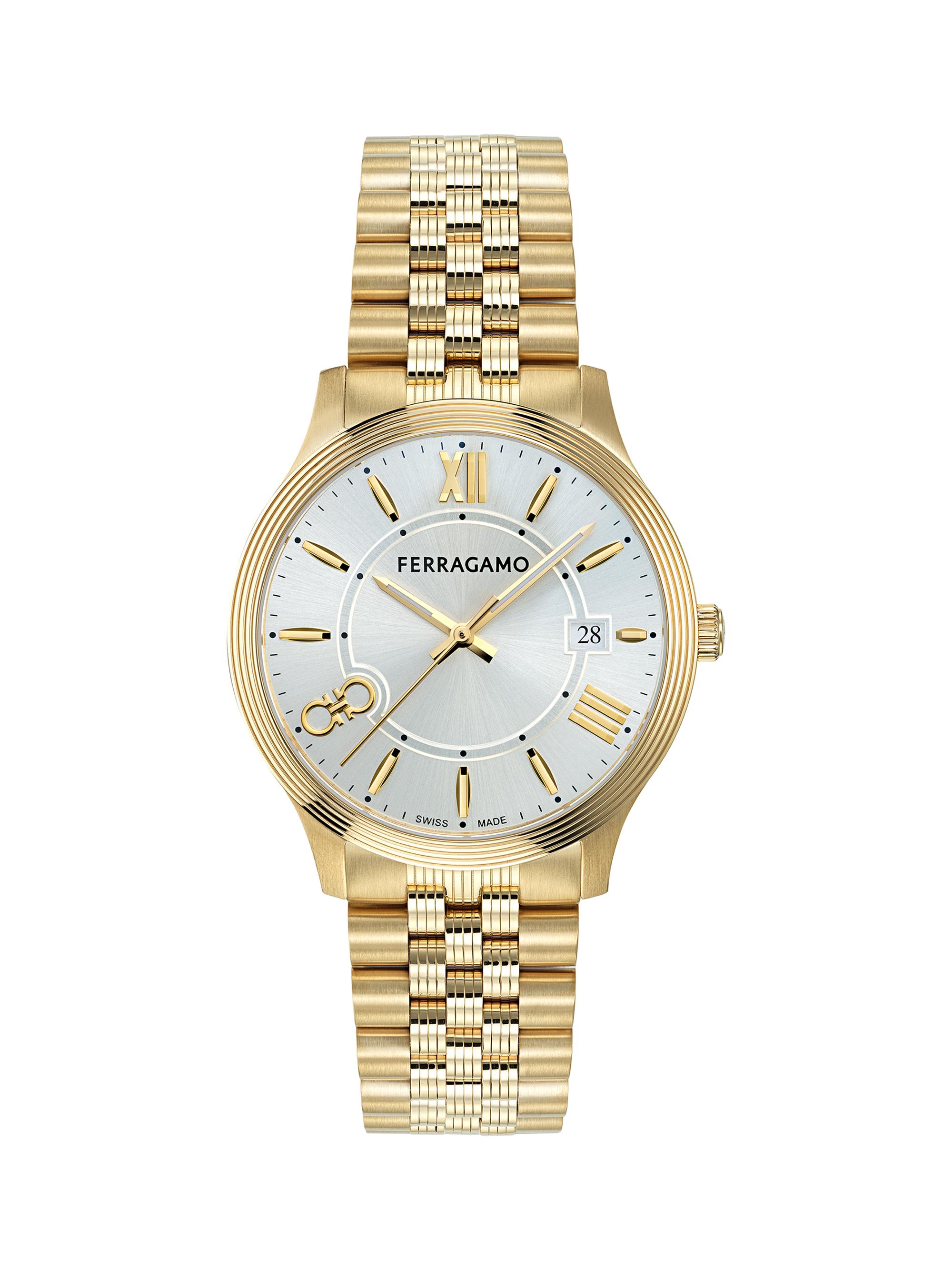 Ferragamo Duo Goldtone Stainless Steel Bracelet Watch/40MM