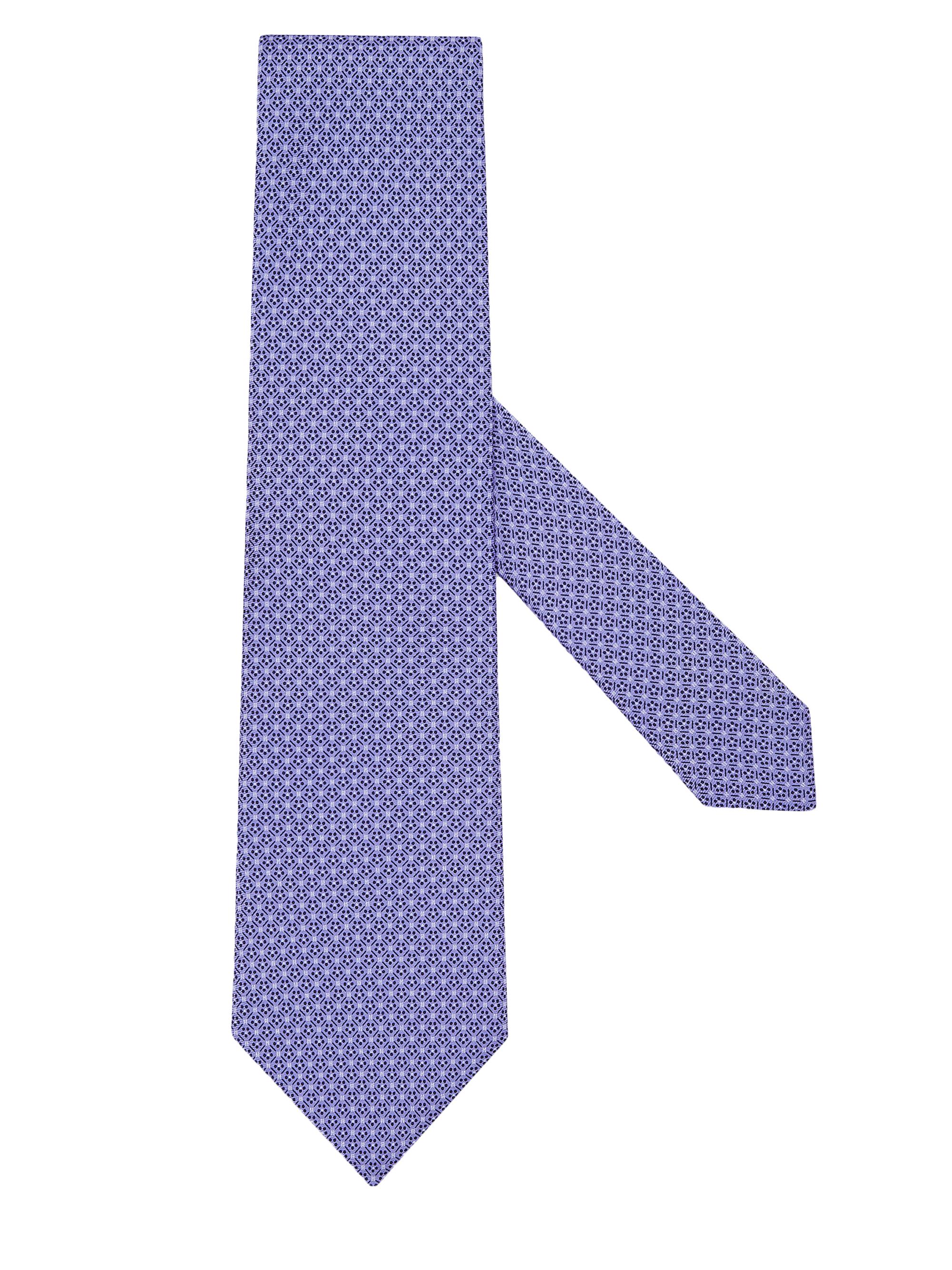ZEGNA Men's Silk Tie - Violet