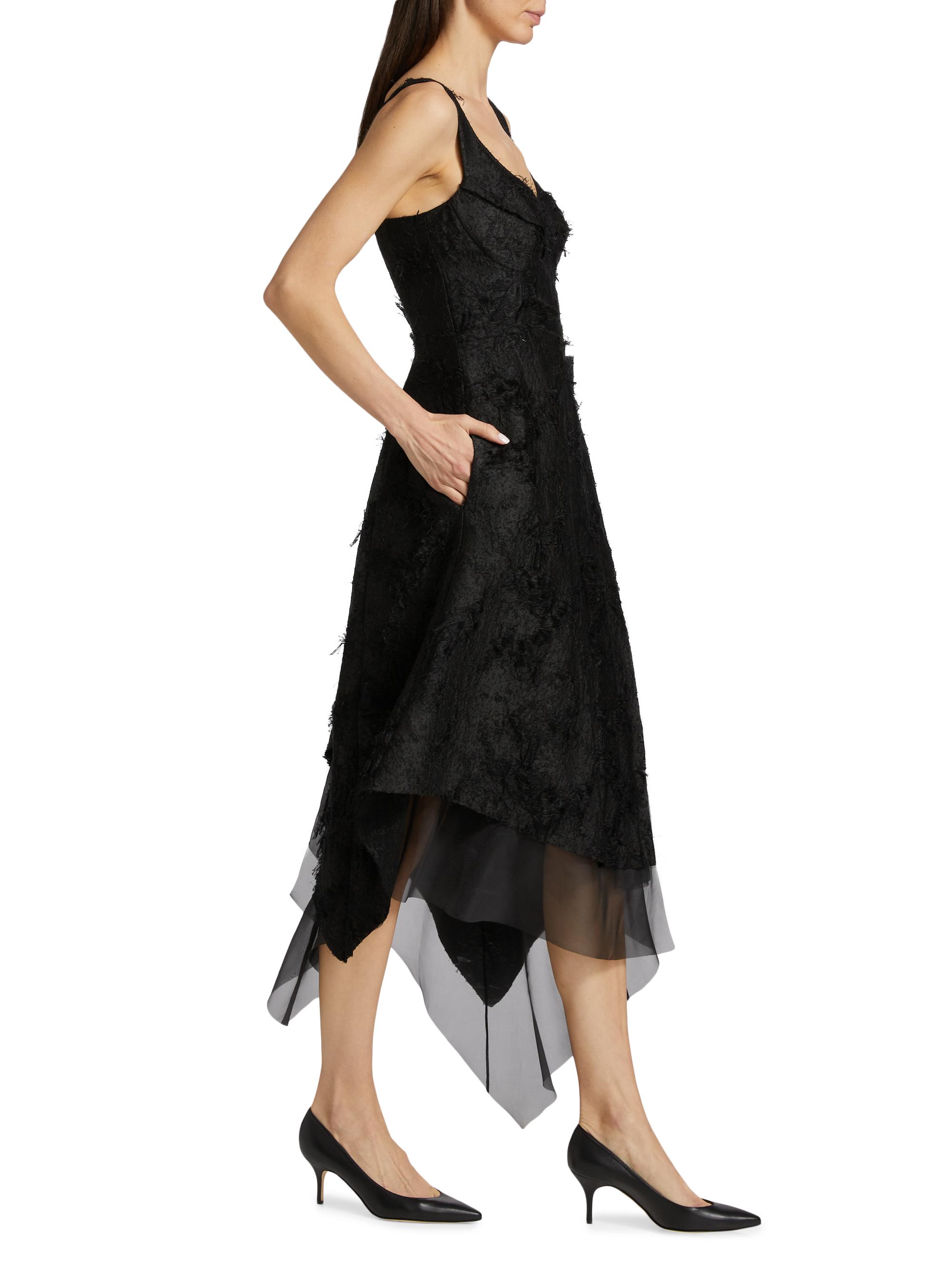 エーシーケーエー jacquard volume dress AQUA Swirl Jacquard Corset Gown - Exclusive | Bloomingdale's