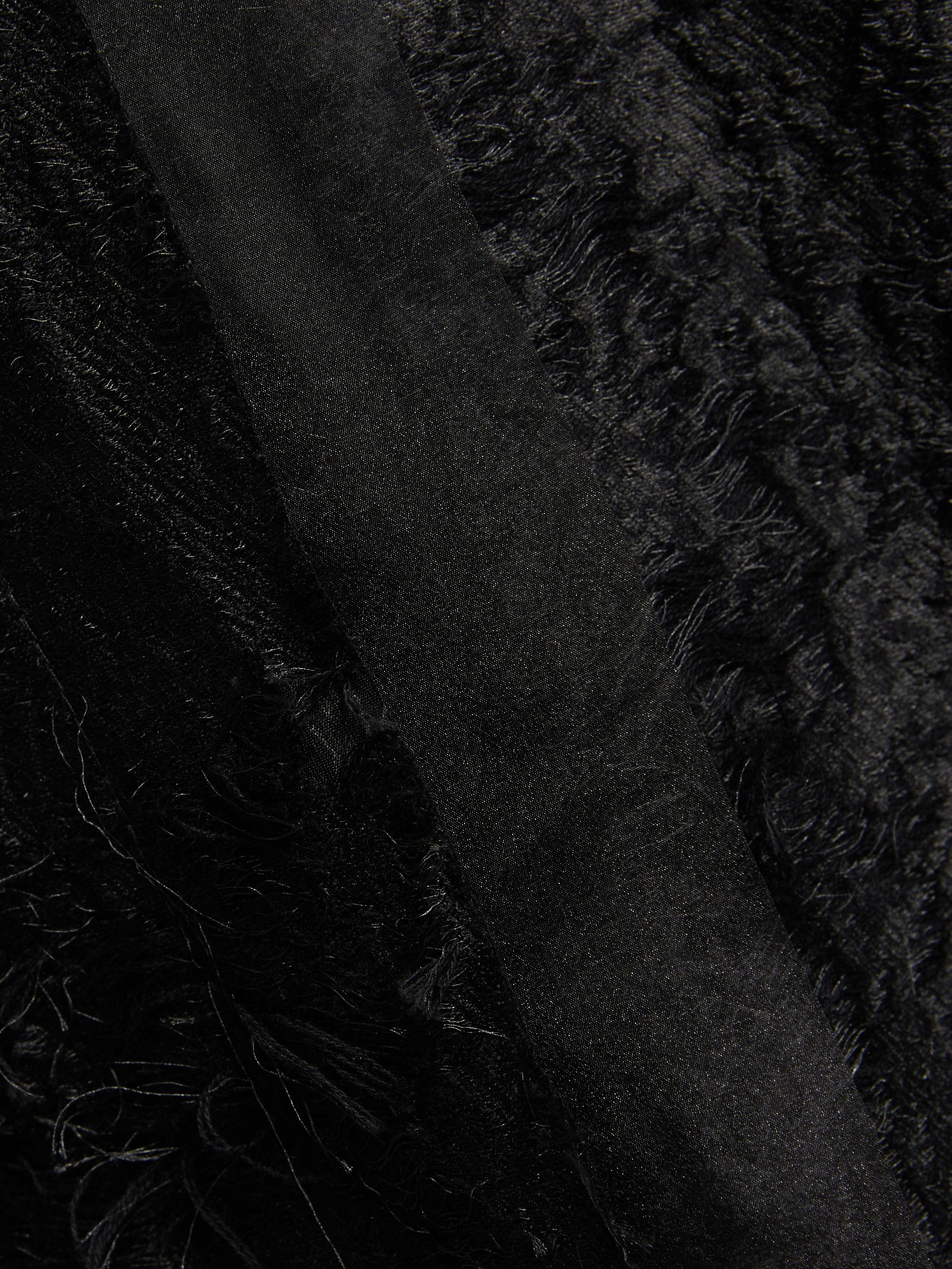 Jason Wu Collection Asymmetrical Frayed Jacquard Midi-Dress | Saks