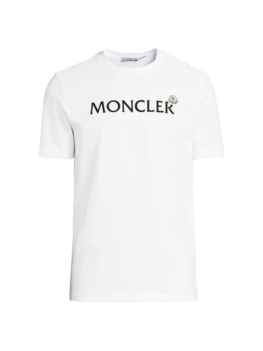 Shop Moncler Logo Cotton T-Shirt | Saks Fifth Avenue Shop Moncler Logo Cotton T-Shirt | Saks Fifth Avenue