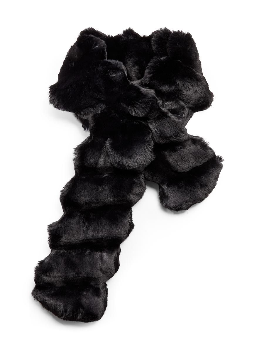 Theia Faux Chinchilla Pull-Through Scarf | Saks Fifth Avenue