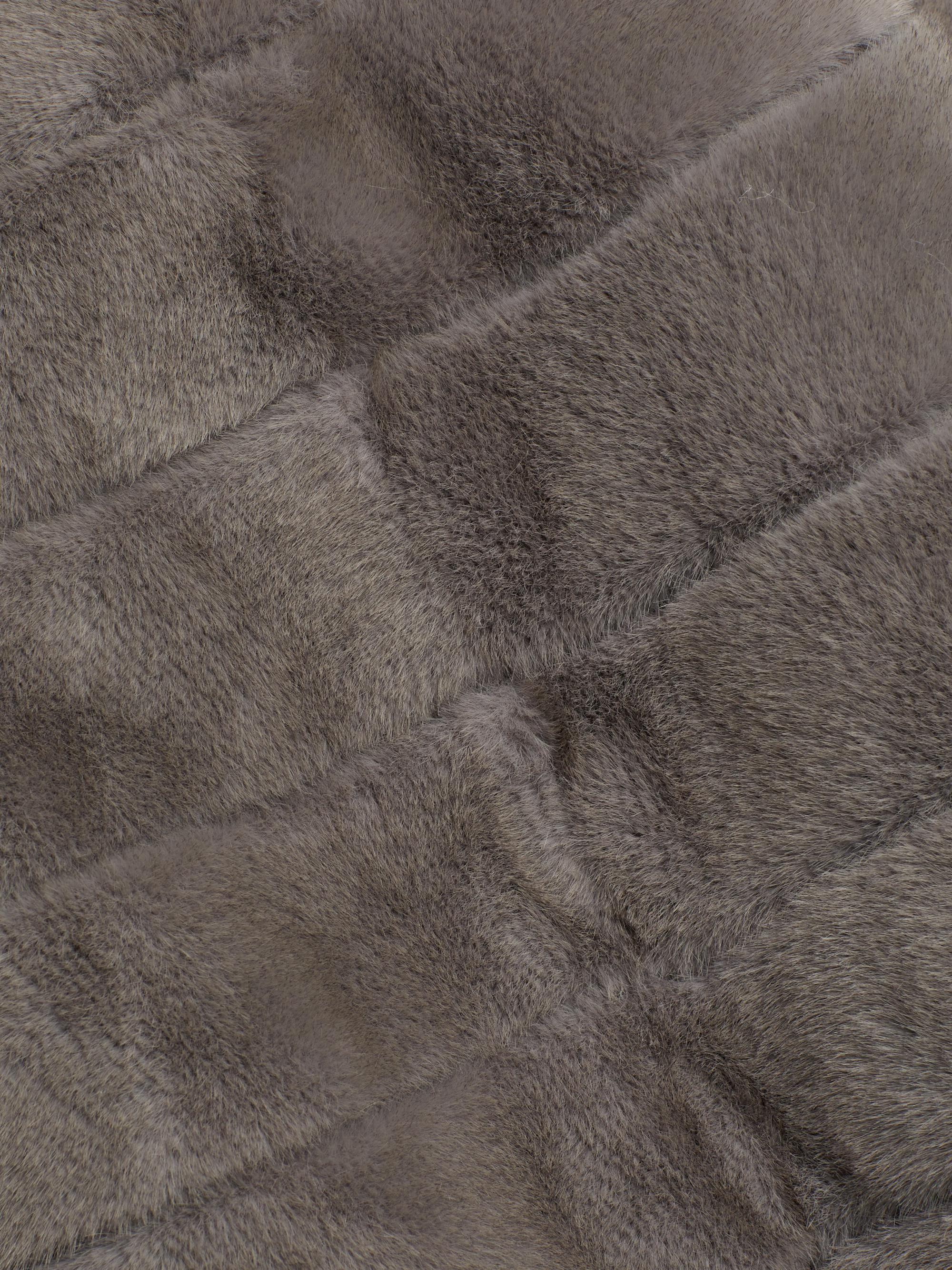 ella selectshop エラ ecofur stole gray GREY WOOL SCARF UNISEX | ECOALF