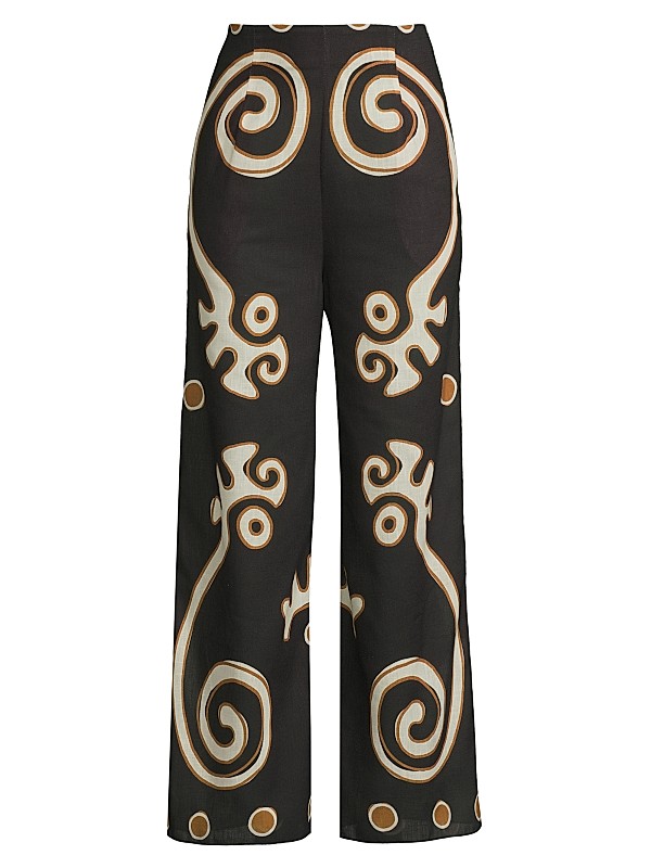 Kenzie Abstract Wide Leg Pants Kenzie Abstract Wide Leg Pants