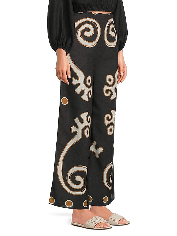 Kenzie Abstract Wide Leg Pants Kenzie Abstract Wide Leg Pants