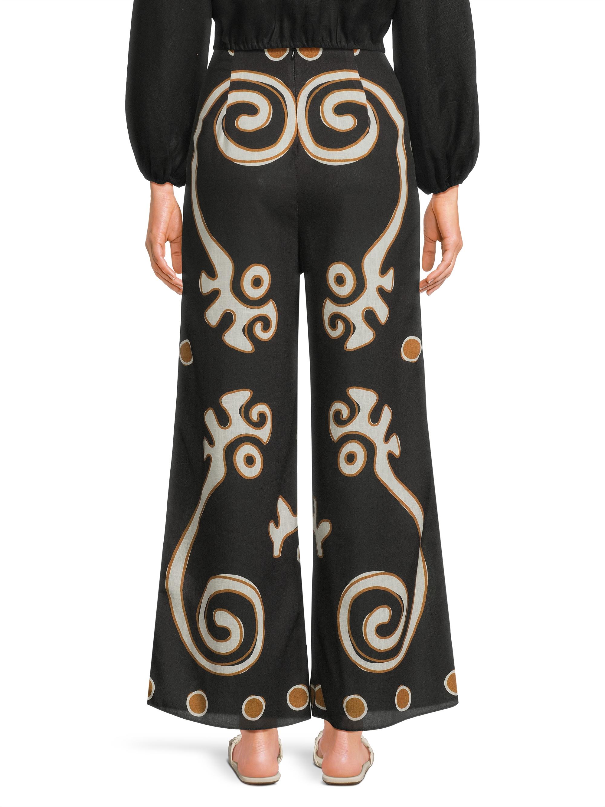 パンツ Christian dada embroidery wide slacks パンツ Christian dada embroidery wide slacks パンツ Christian dada