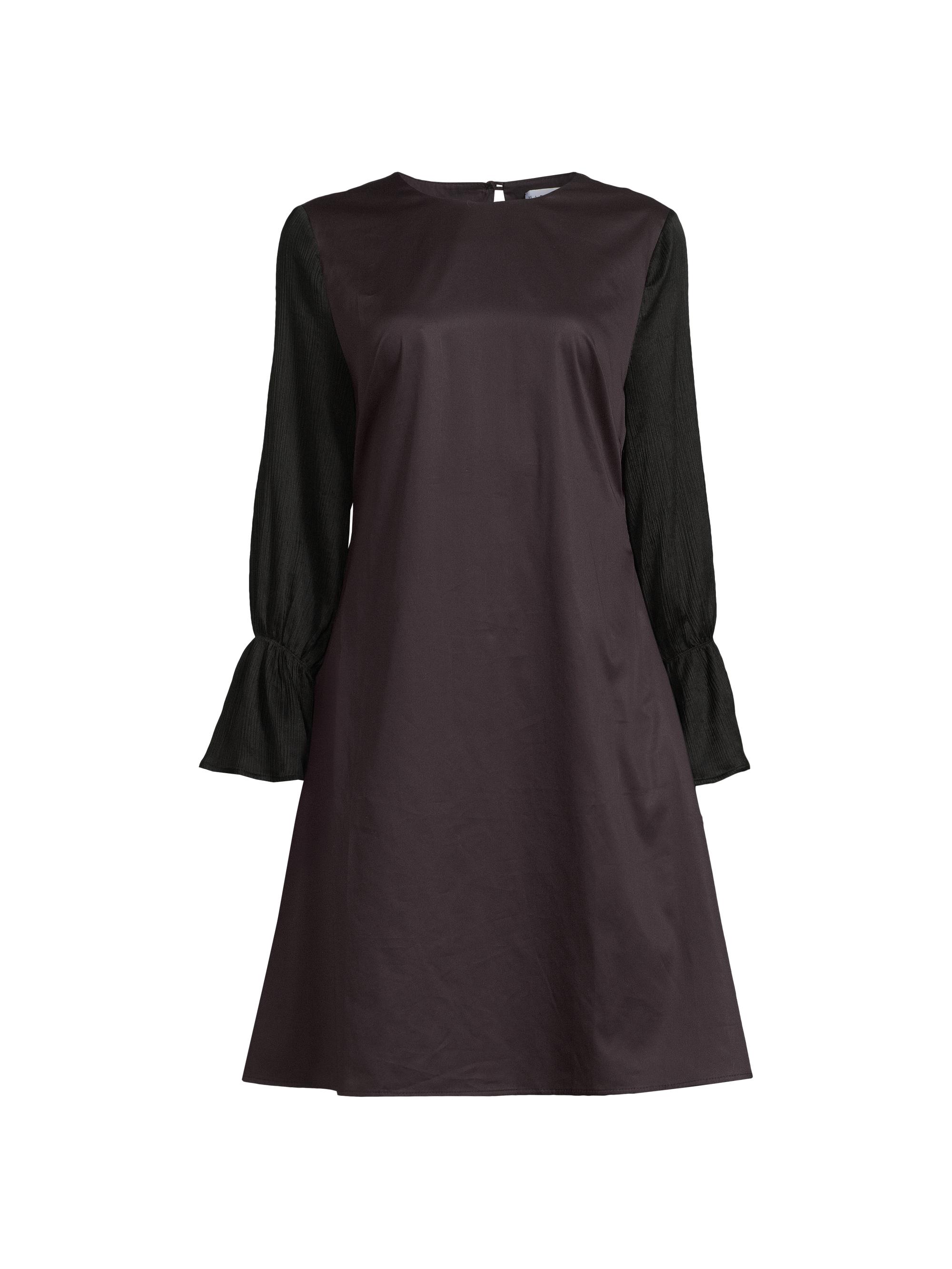 Harshman Women's Thalia A-Line Cotton Dress - Black
