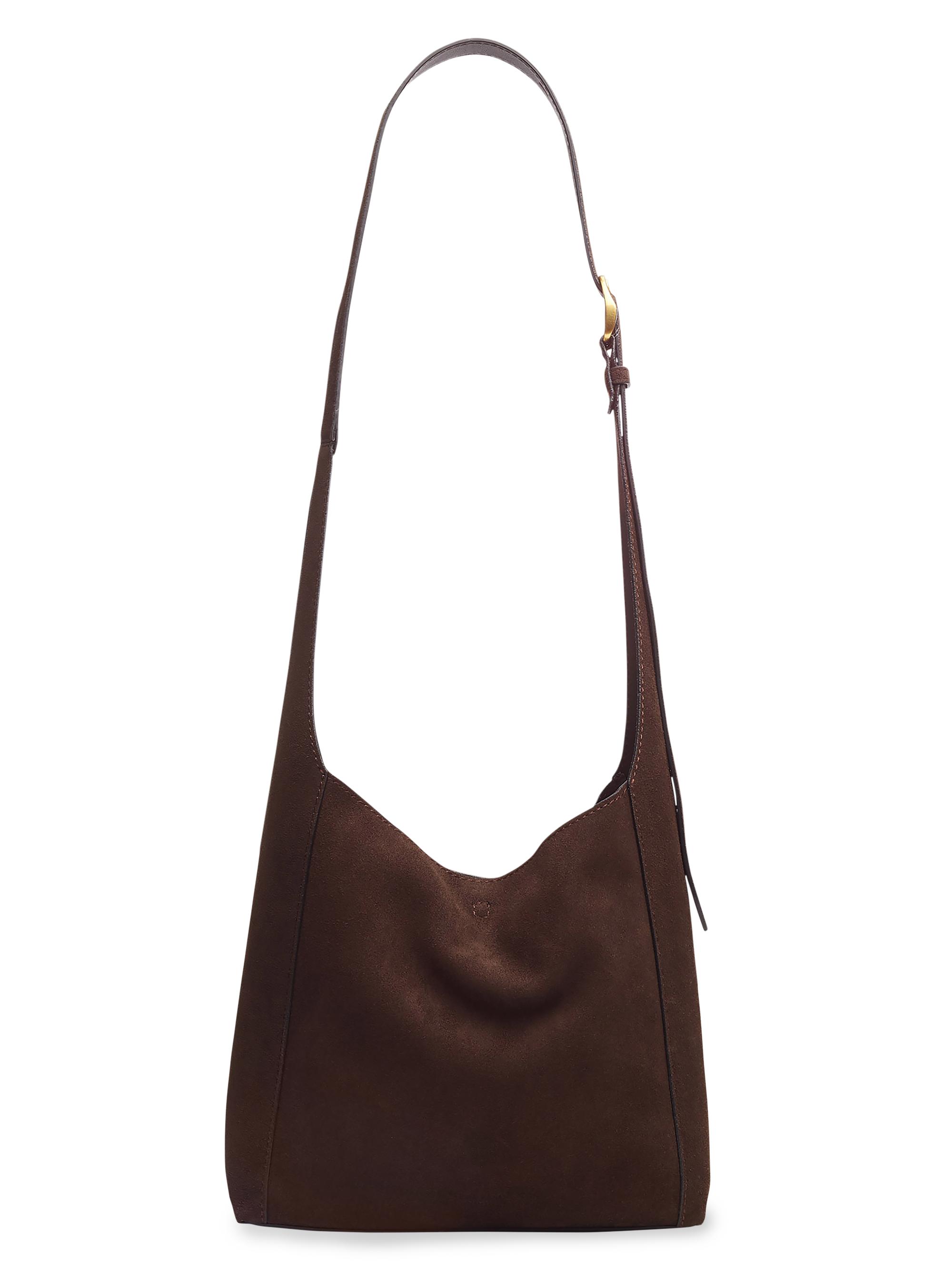 rag & bone Women's Belize  Leather Shopper Bag - Dark Espresso Suede