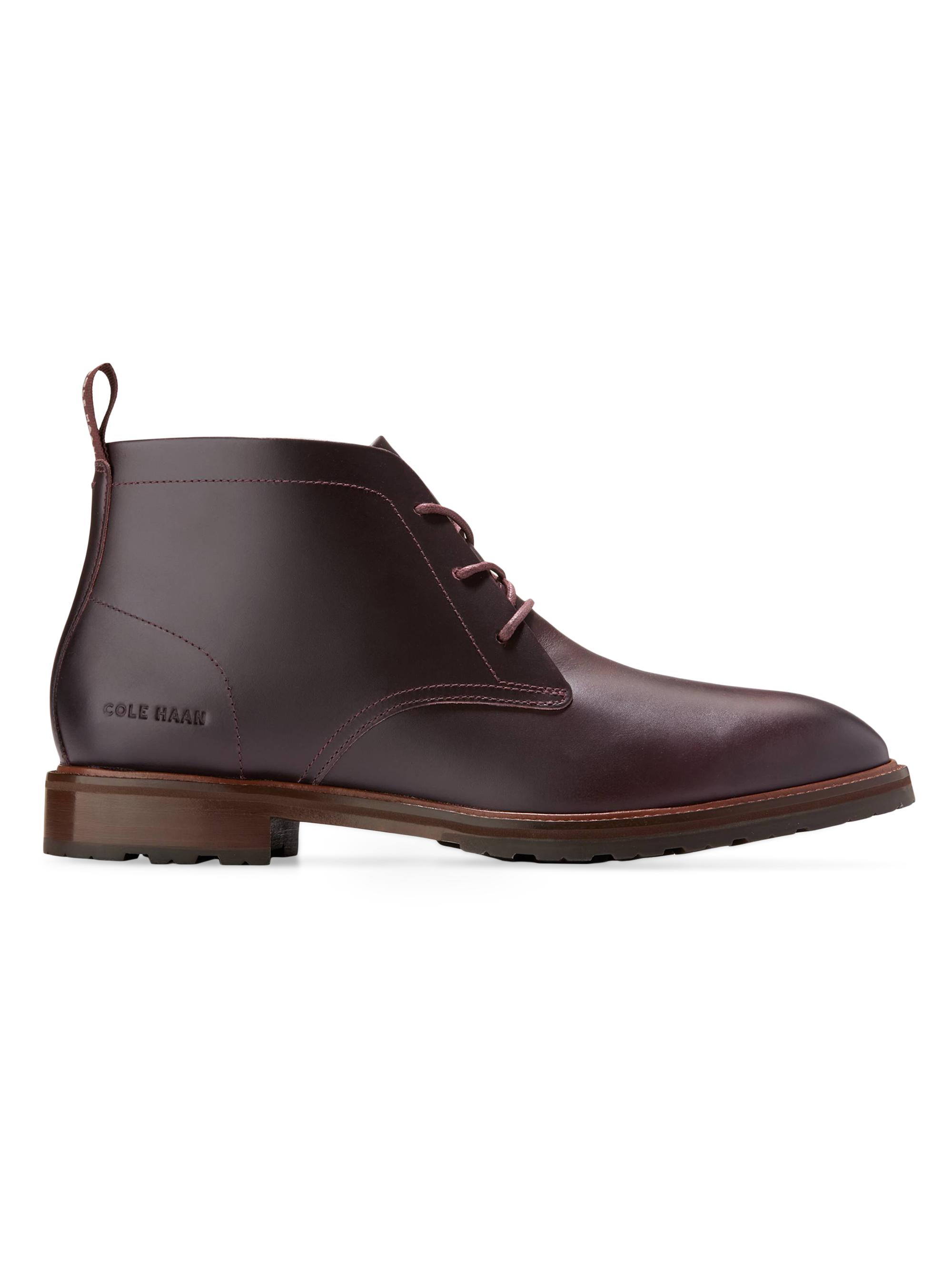 Cole Haan Men's Berkshire Lug Chukka Boots - Bloodstone Dark Natural