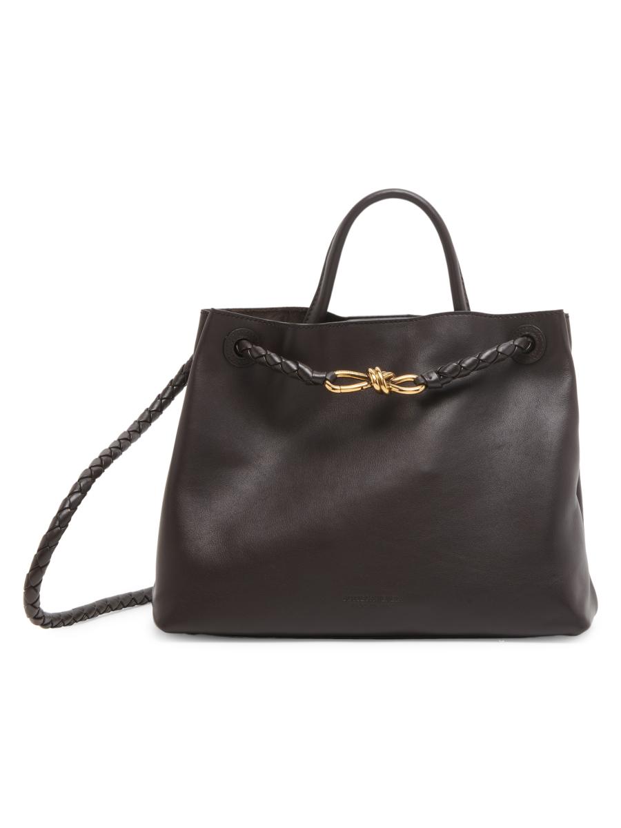 【関税込み】Bottega Veneta グレー Andiamo ベルト Bottega-Veneta-Dark-Grey-