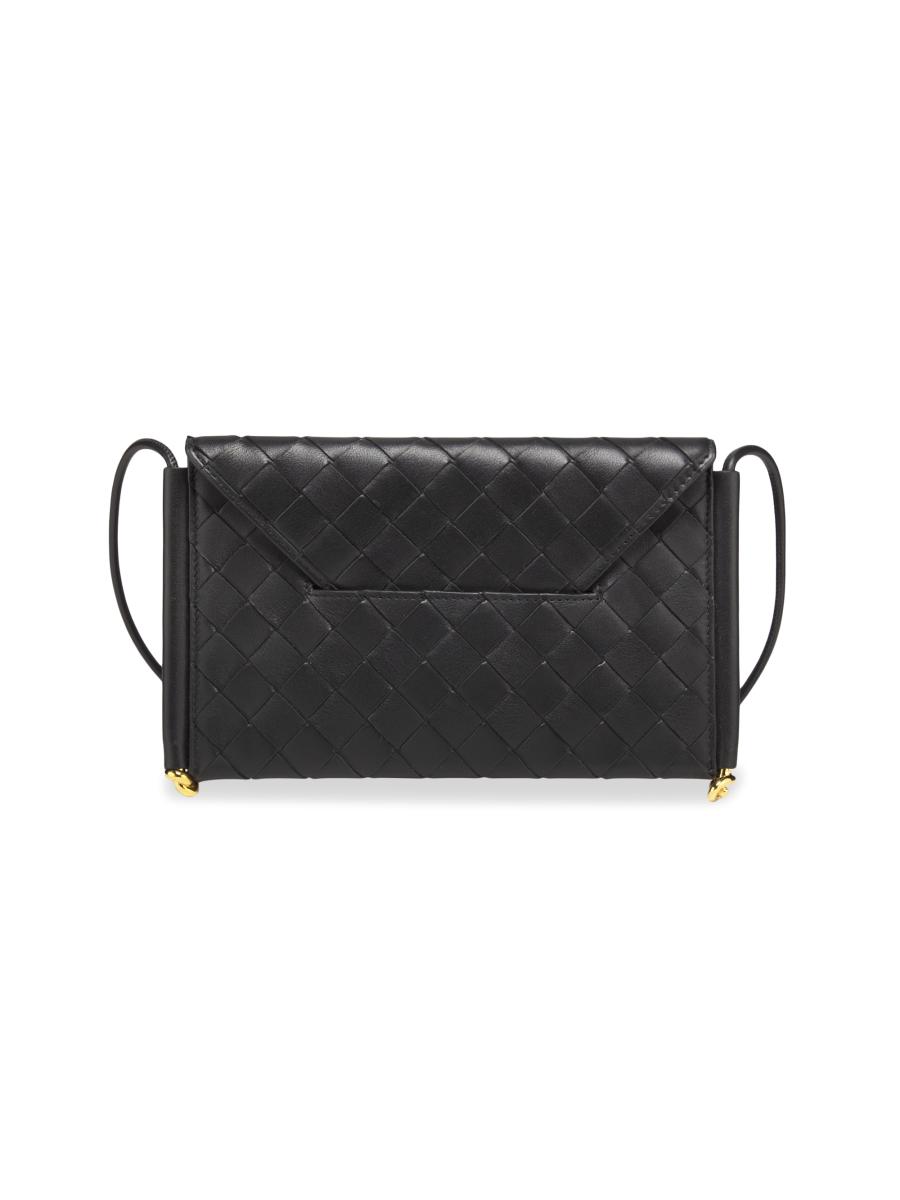 超美品　BOTTEGA VENETA Card Case On Chain Bottega Veneta Intrecciato Card Case on Chain | Neiman Marcus