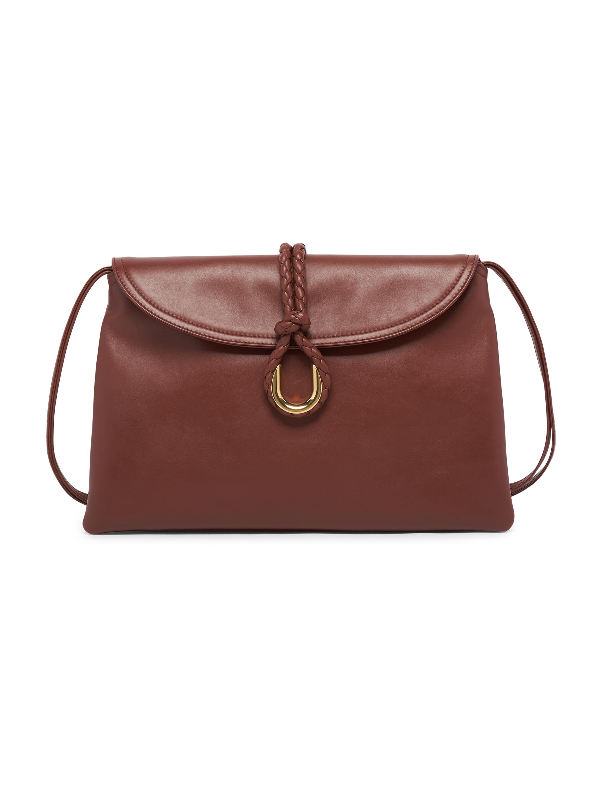 Bottega Veneta Women's  Liberta Leather Shoulder Bag - Sapele