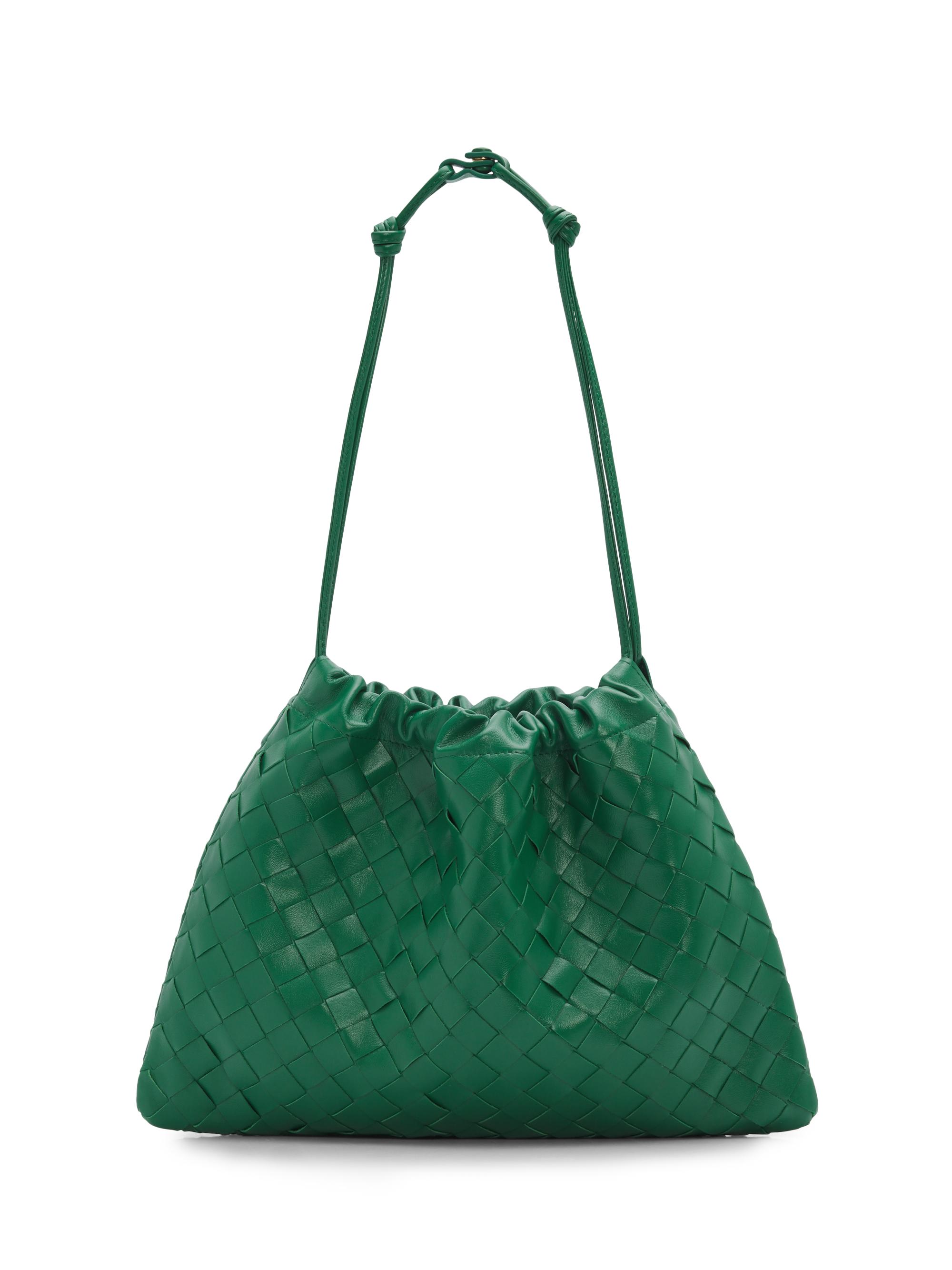 green dress bag Agatha's Mind Handblockprinted Cotton Dress-Sor
