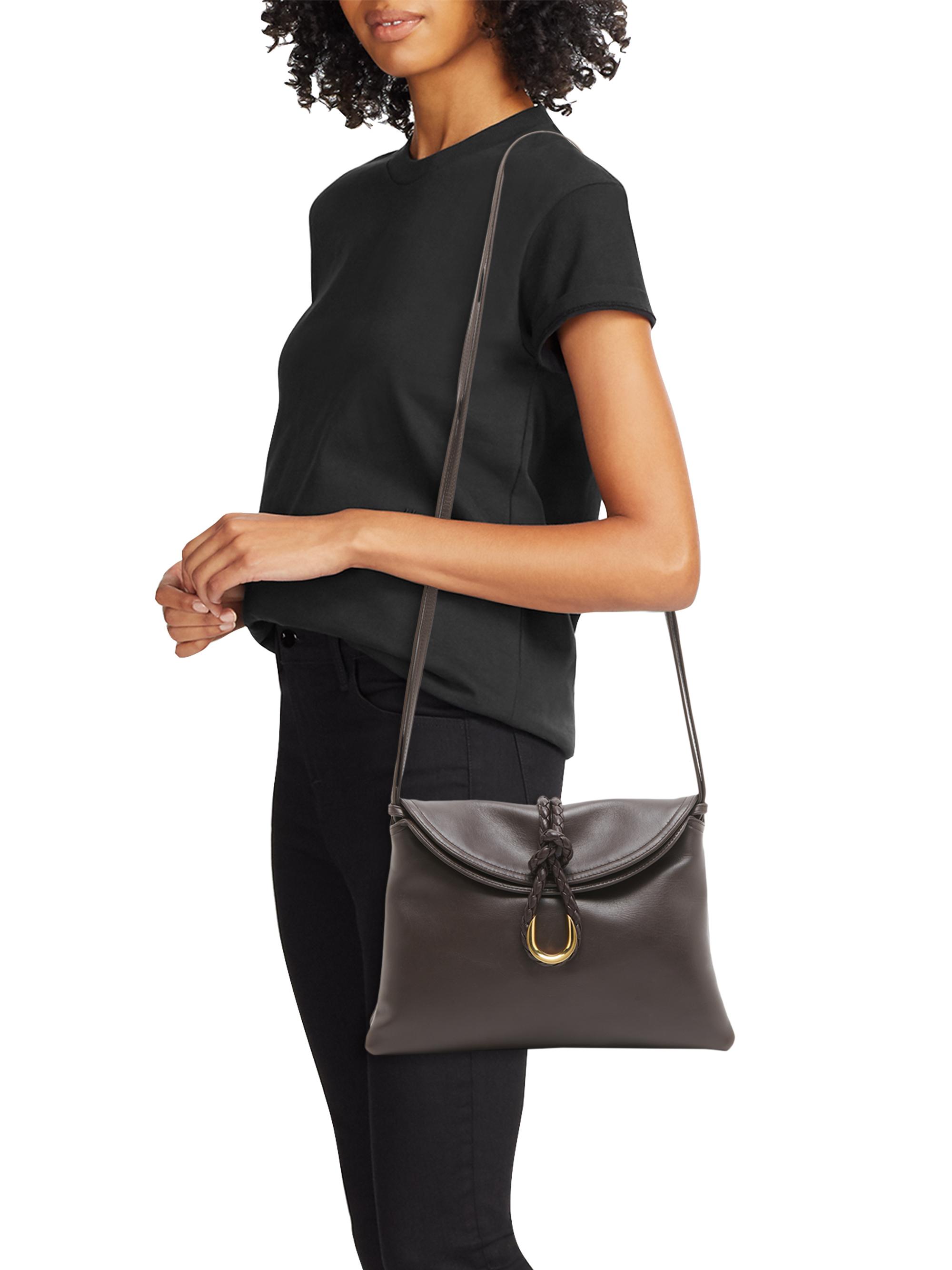 Bottega Veneta Small Liberta Leather Shoulder Bag | Saks Fifth Avenue