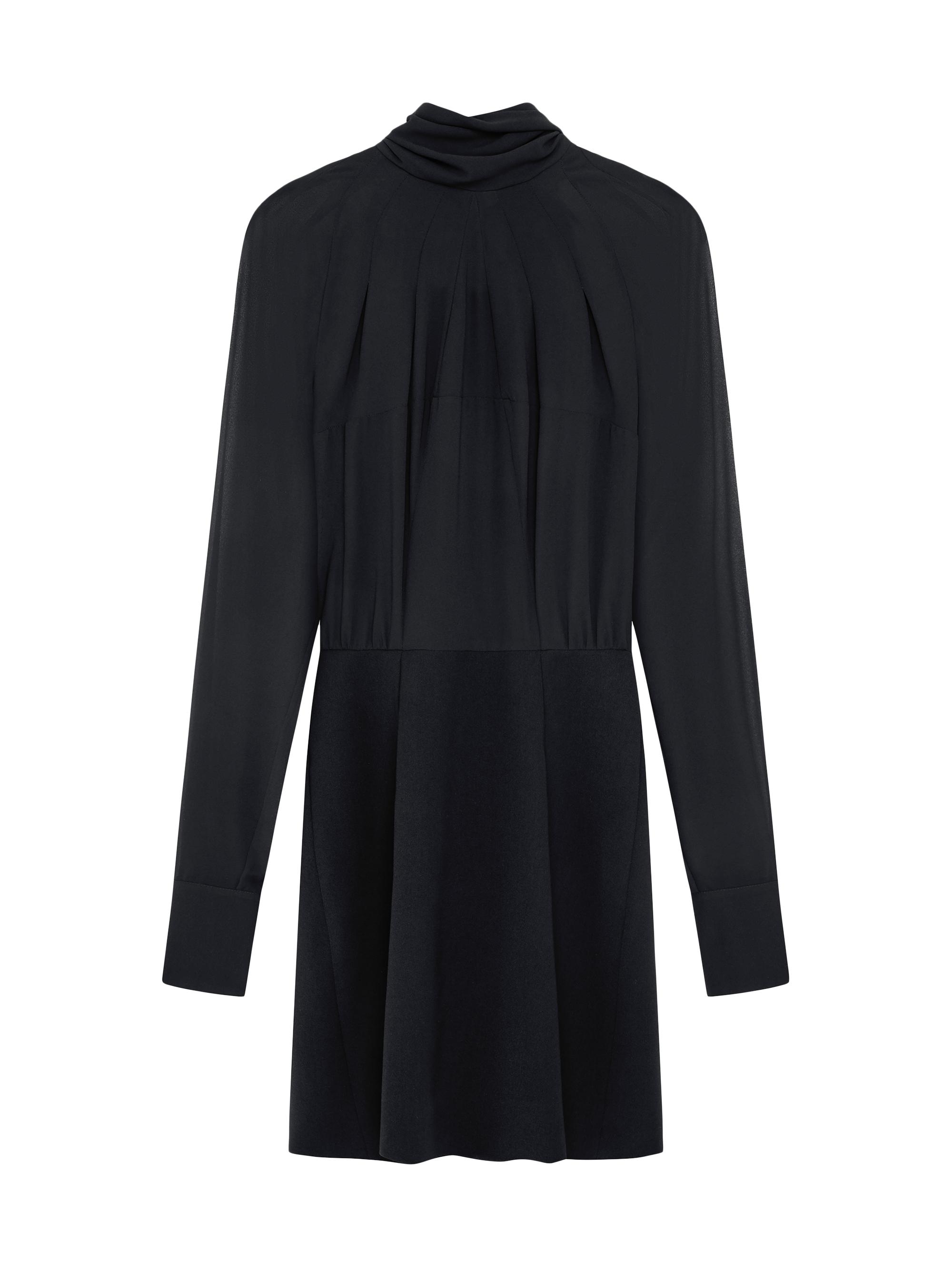 16Arlington Women's Sig Neck-Tie Minidress - Nero