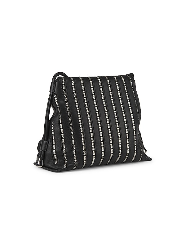 Shop 3.1 Phillip Lim Petite ID Crystal-Embellished Shoulder Shop 3.1 Phillip Lim Petite ID Crystal-Embellished Shoulder