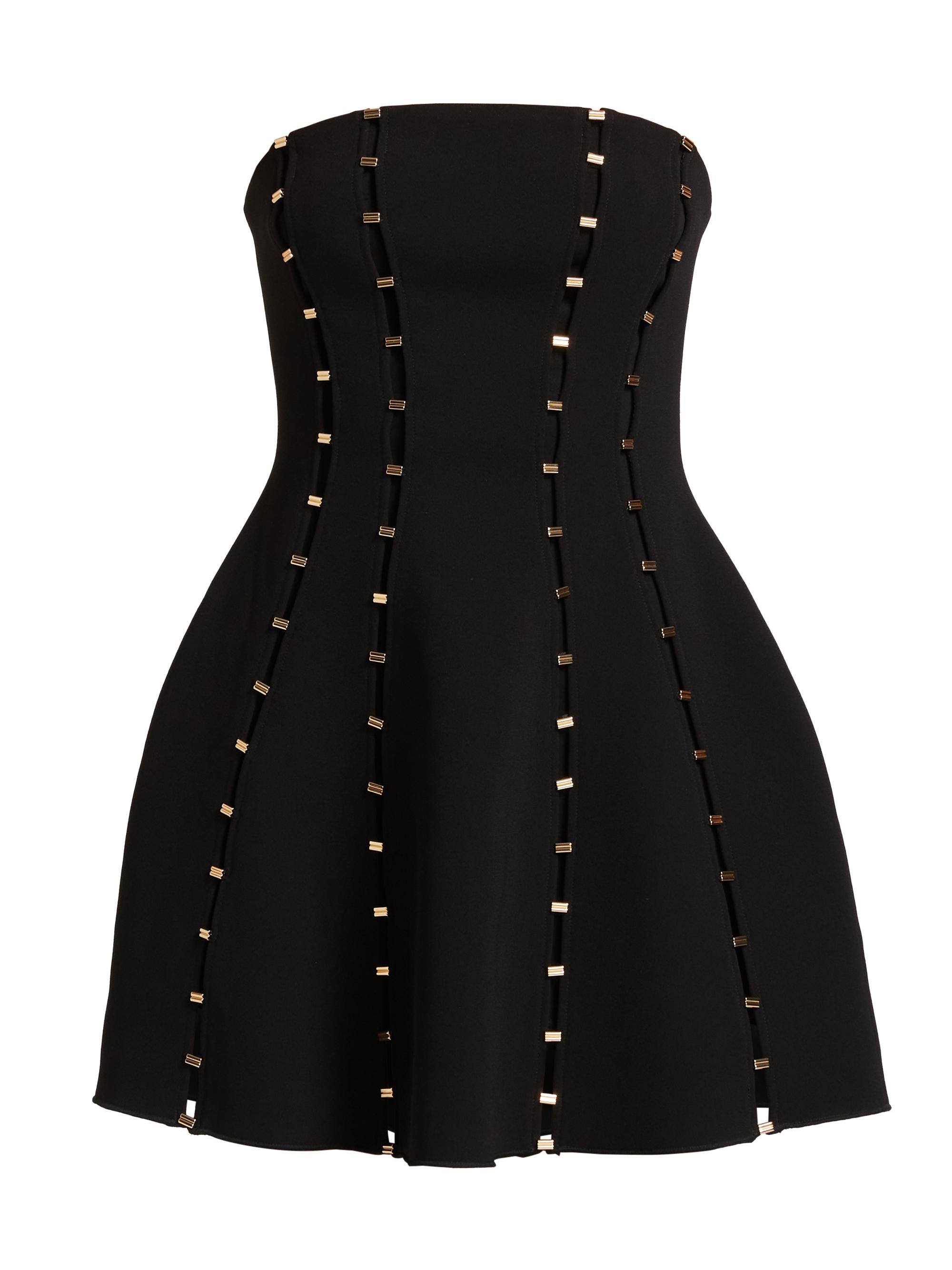 Acler Women's Rossgreen Crepe Strapless Minidress - Black